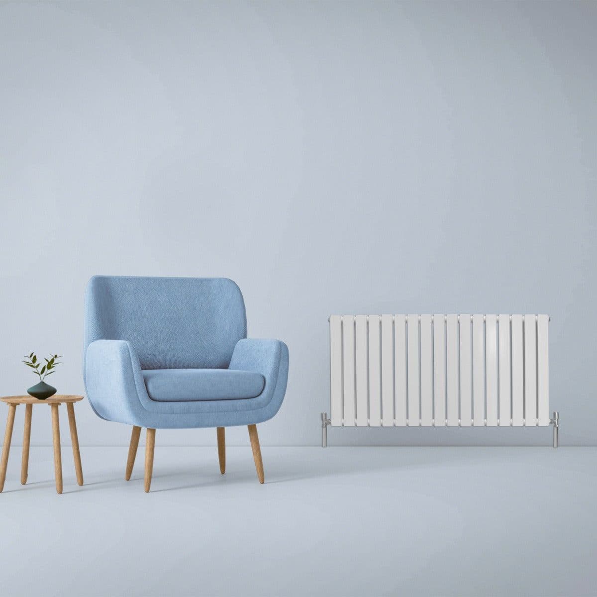 Designer Flat Panel Radiators Gloss 600mm x 1190mm