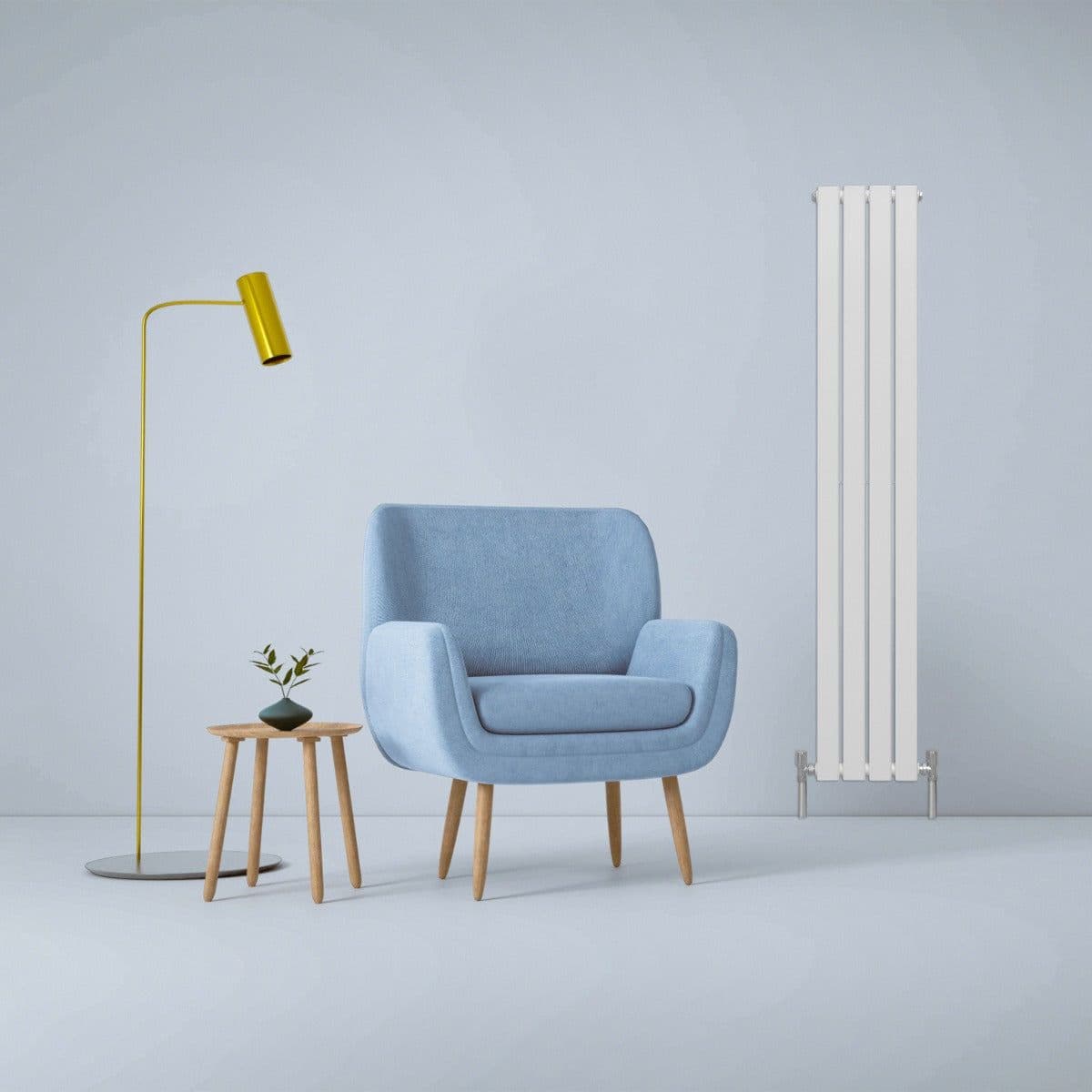 Designer Flat Panel Radiators Gloss 1600mm x 280mm