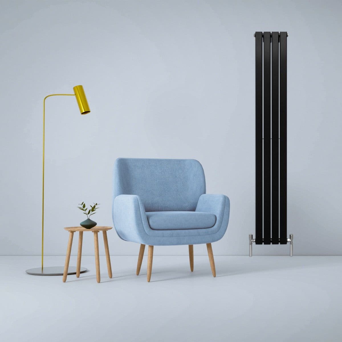 Designer Flat Panel Radiators Matt 1800mm x 280mm