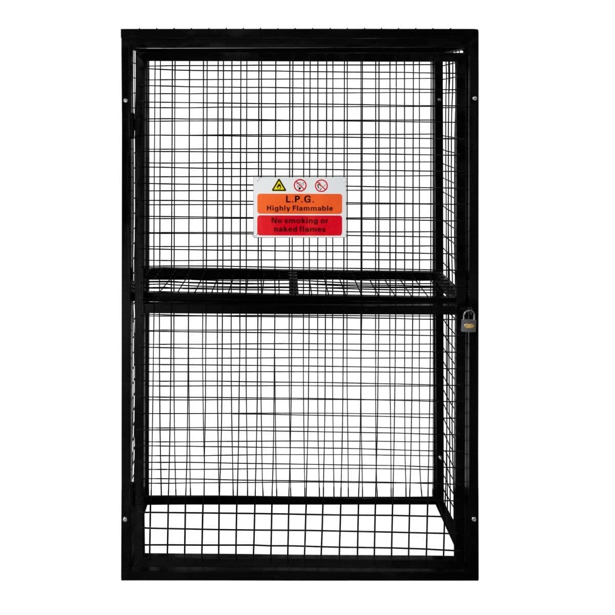 Gas Bottle Collapsible Mesh Cage 184 x 116 x 57cm