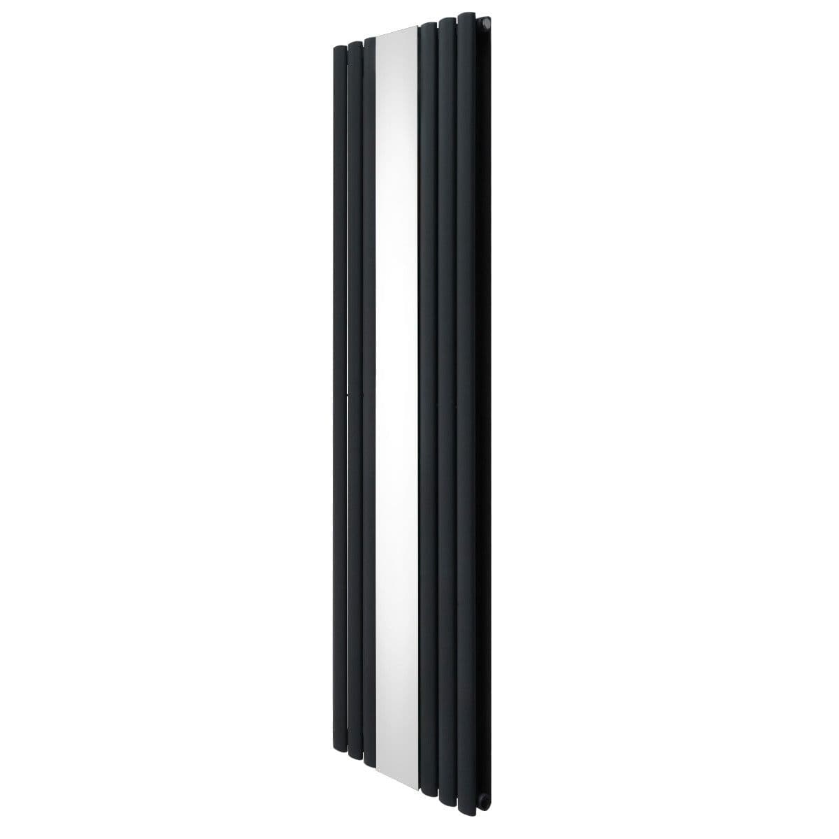 Oval Mirror Radiator 1800mm x 500mm Anthracite