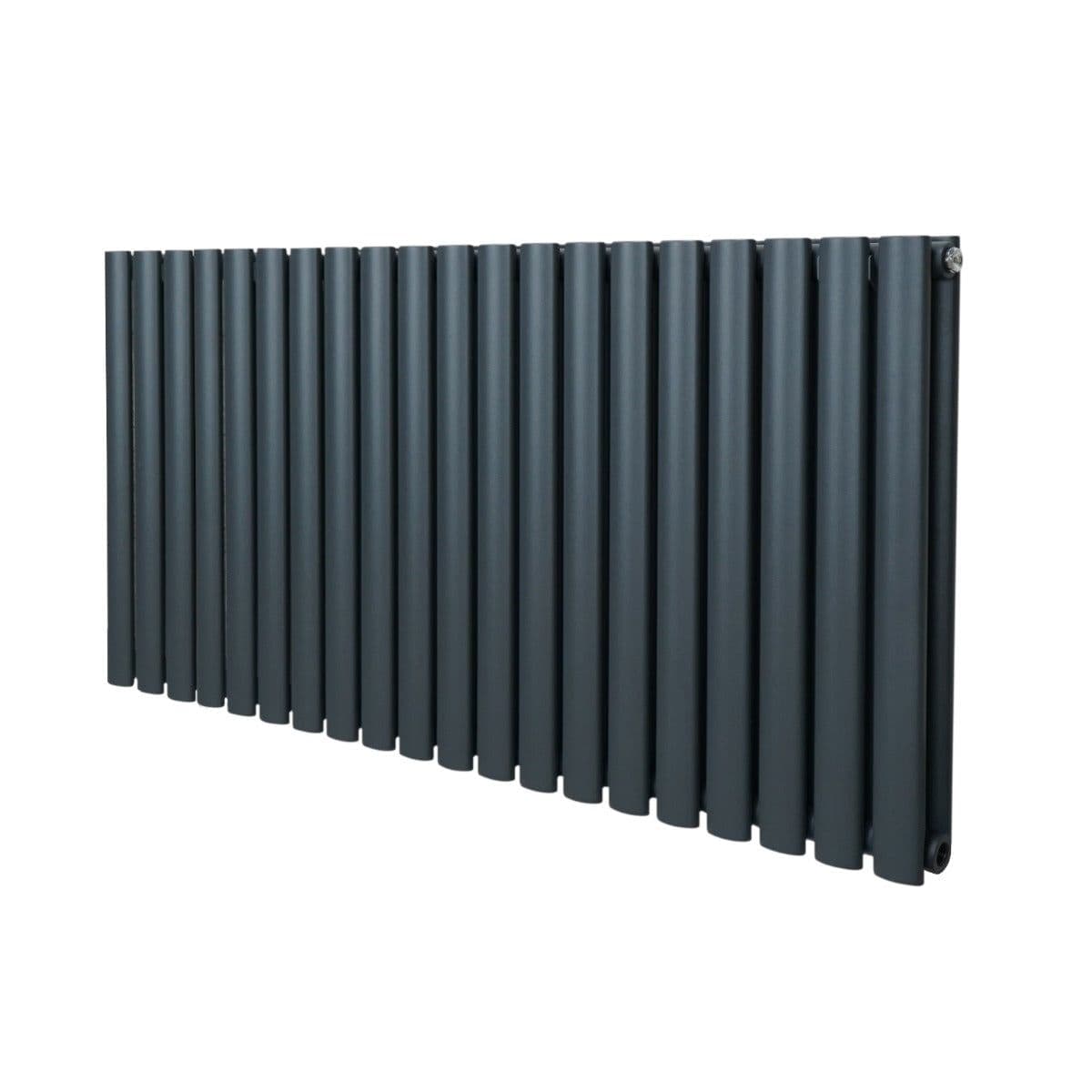 Oval Radiator 600 x 1200mm Anthracite
