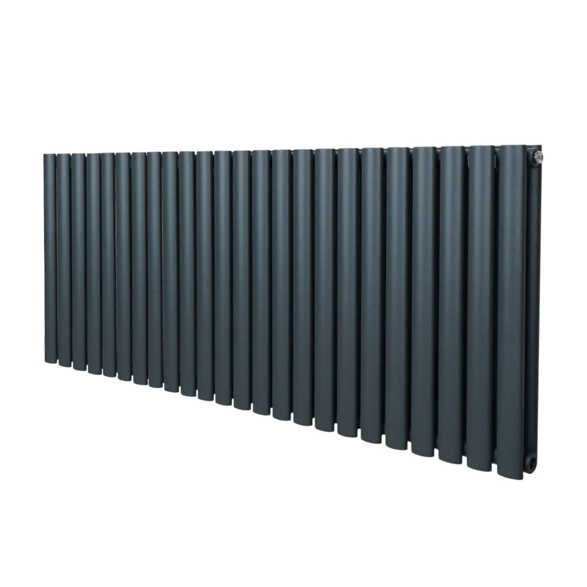 Oval Radiator 600 x 1440mm Anthracite