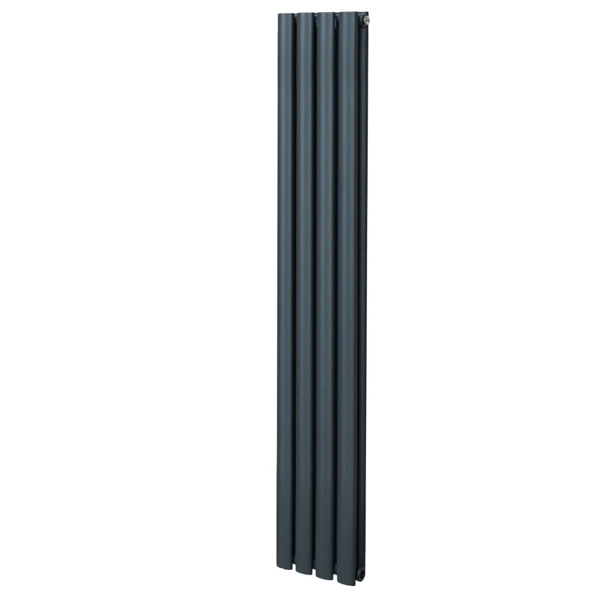 Oval Radiator 1600 x 240mm Anthracite