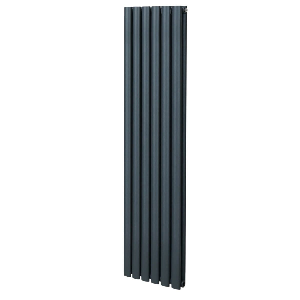 Oval Radiator 1600 x 360mm Anthracite