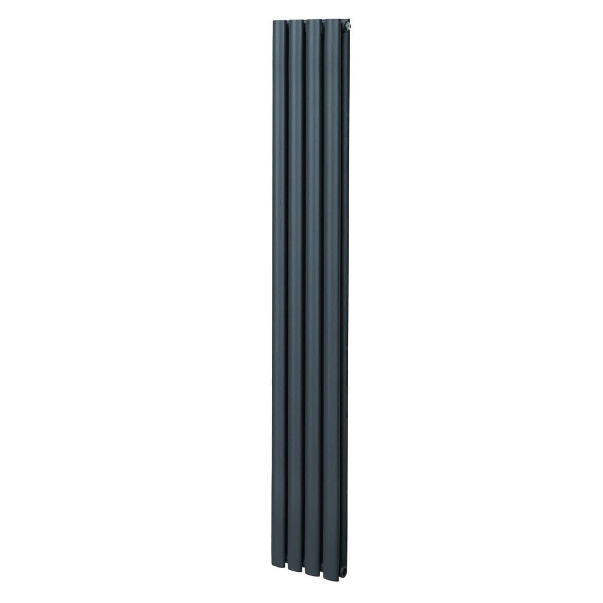 Oval Radiator 1800 x 240mm Anthracite