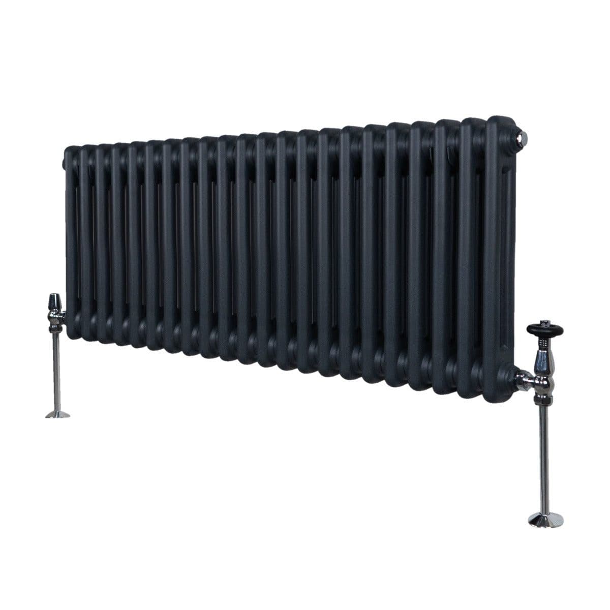 Traditional 2 Column Radiator 300 x 1012 mm Anthracite