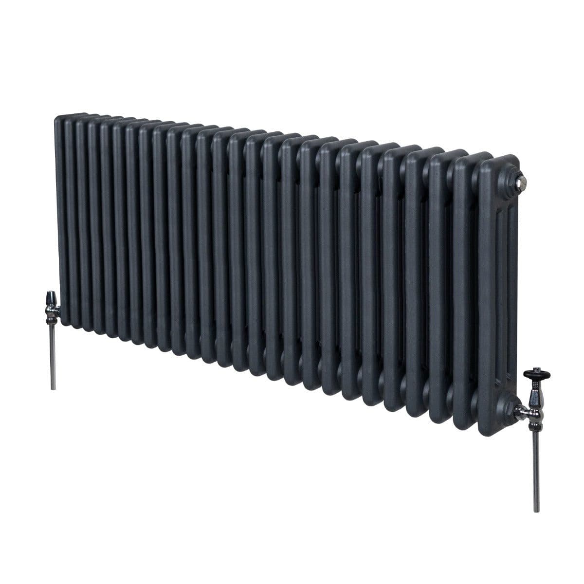 Traditional 3 Column Radiator 600 x 1192 mm Anthracite