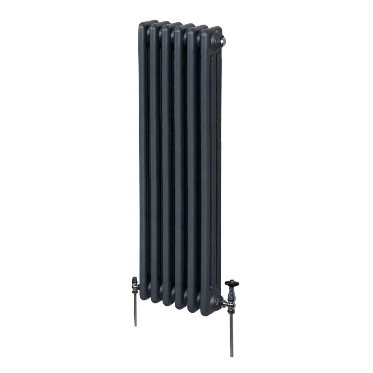 Traditional 3 Column Radiator 1500 x 292 mm Anthracite