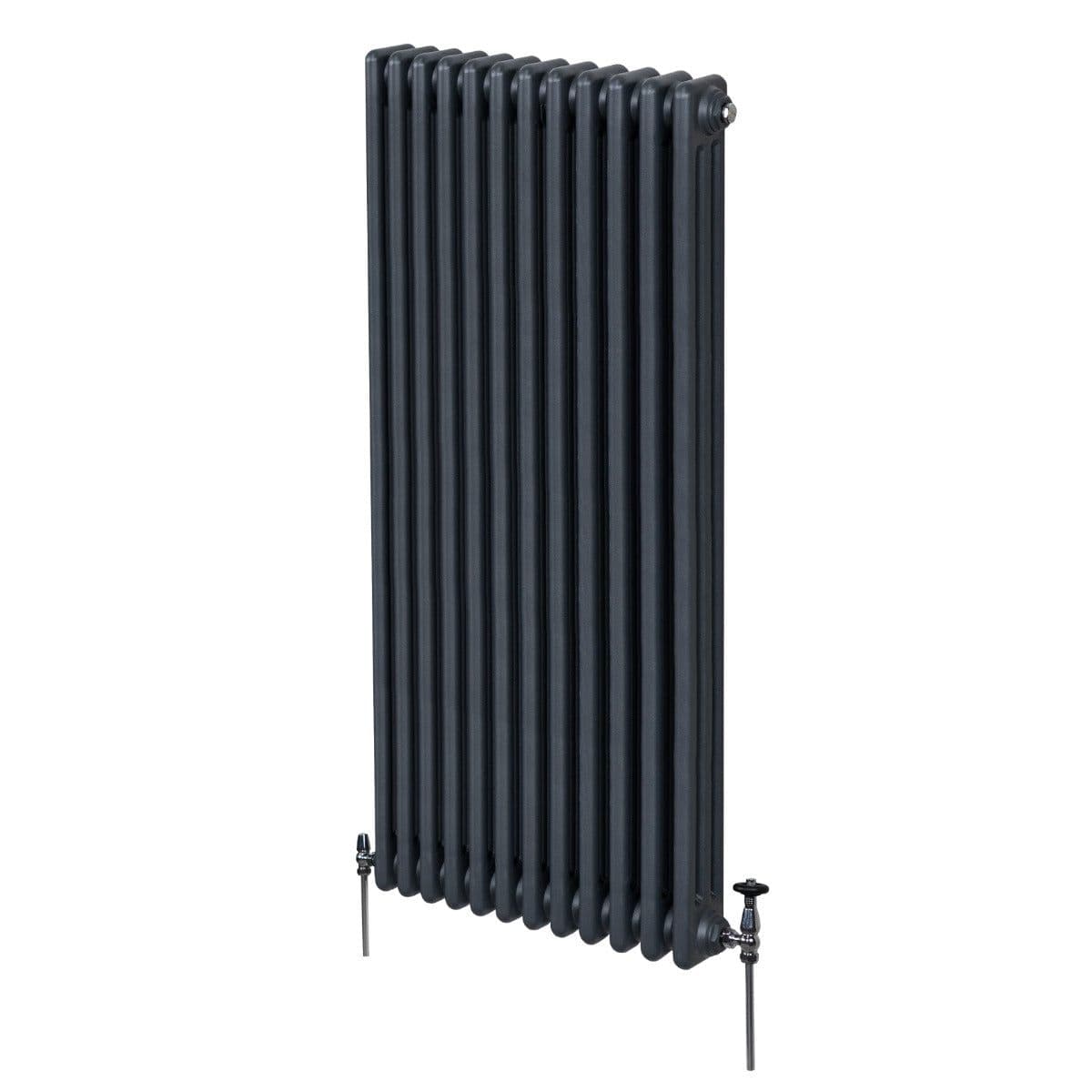 Traditional 3 Column Radiator 1800 x 562 mm Anthracite