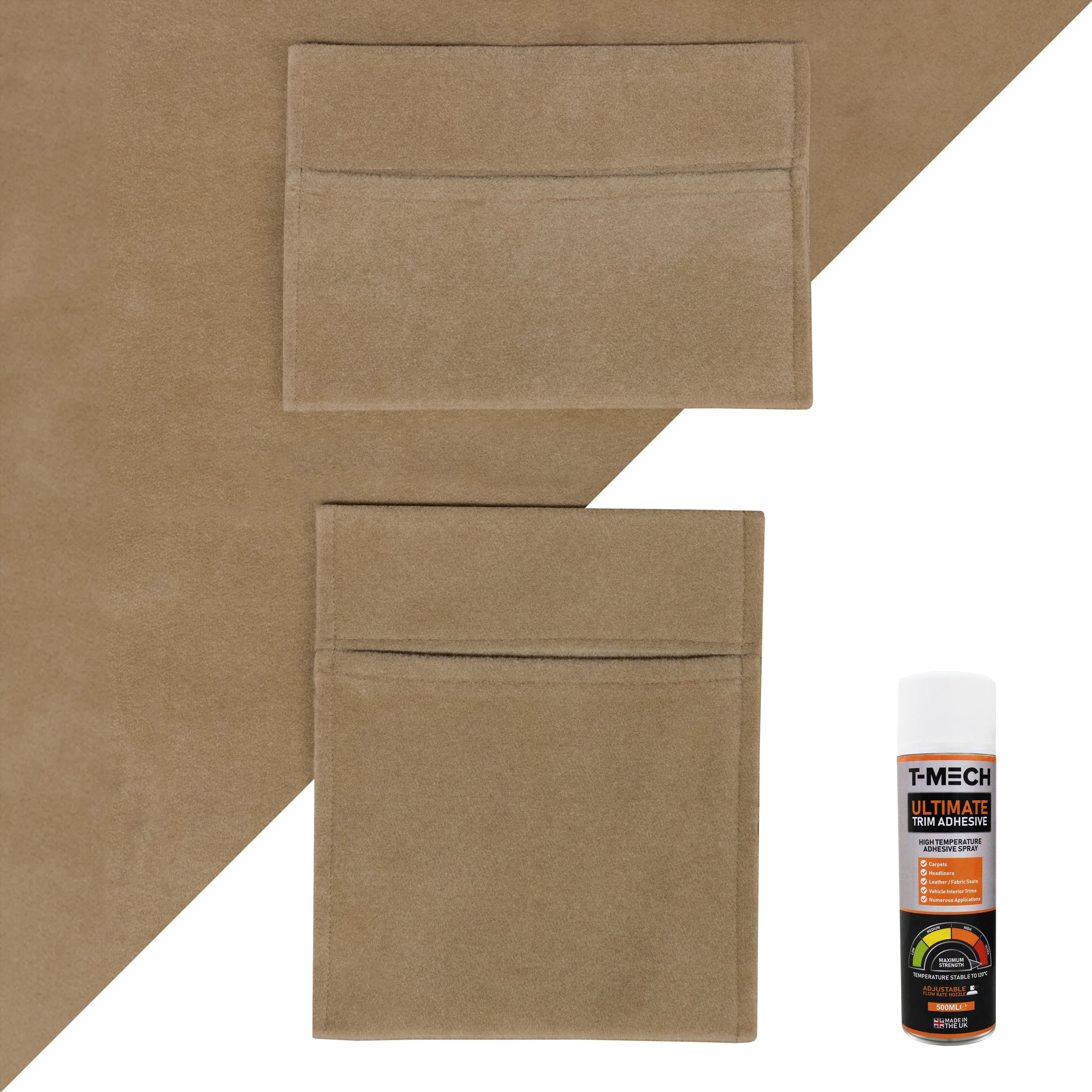 11SQM Van Lining Storage Pouches & Adhesive Glue