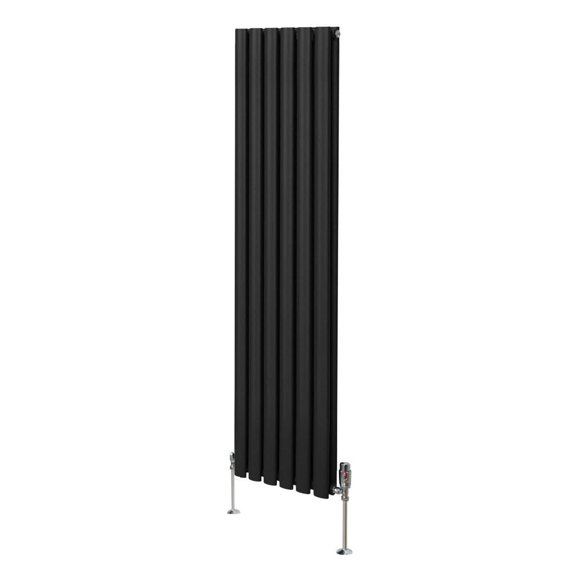 Oval Column Radiator & Valves 1600mm x 360mm