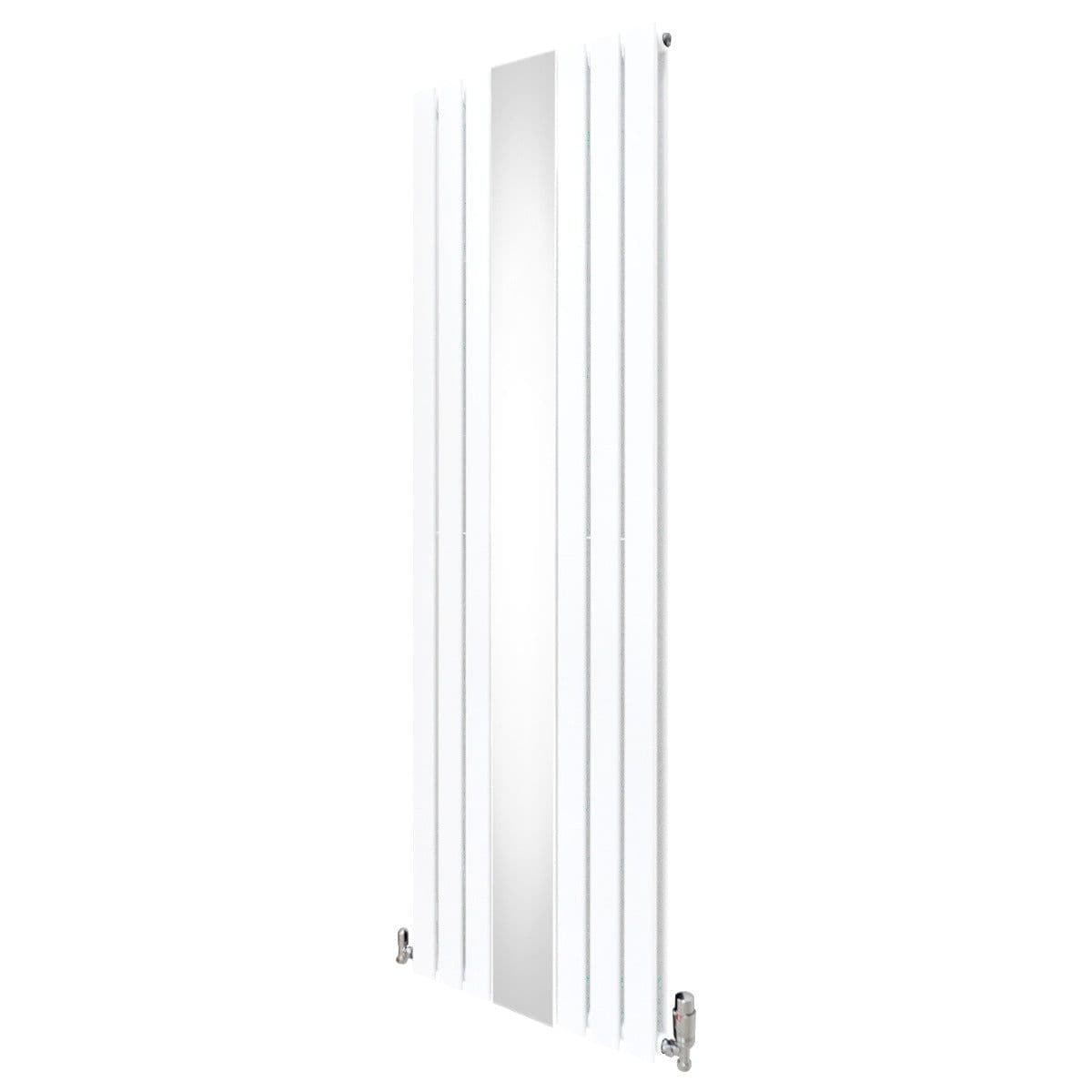 Flat Mirror Radiator & Valves 1800mm x 565mm