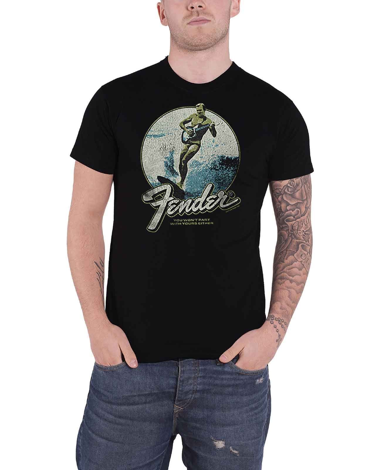 Surfer Distressed Vintage Logo T Shirt