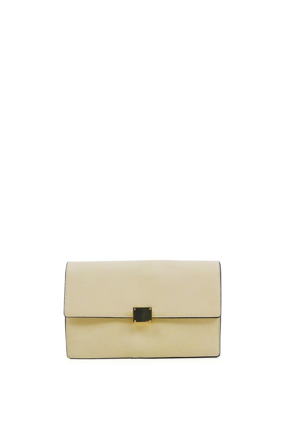 XY London Women's 'Jordan' Evening Purse Shoulder Strap Clutch Bag in Nude