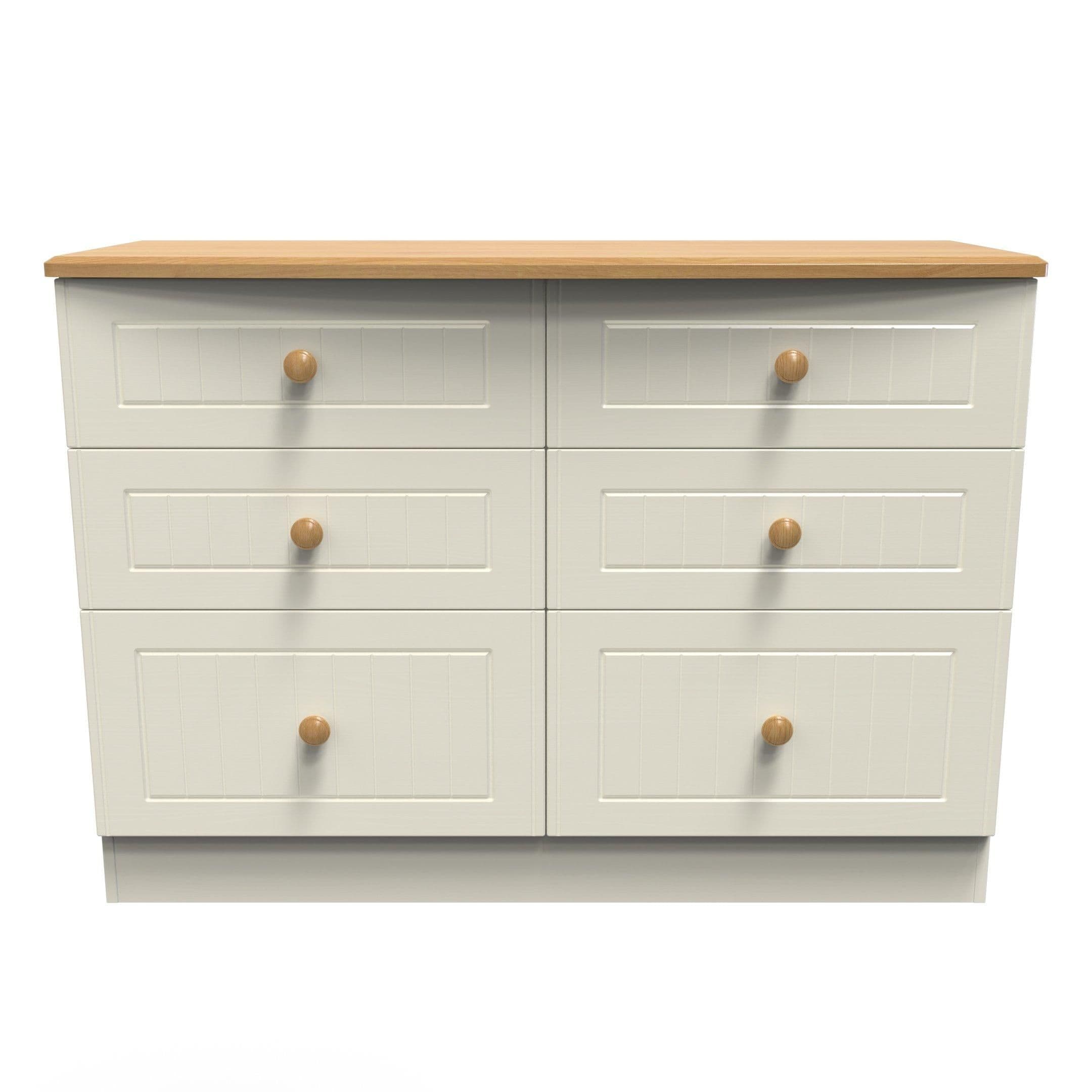 Lancaster 6 Drawer Wide Chest