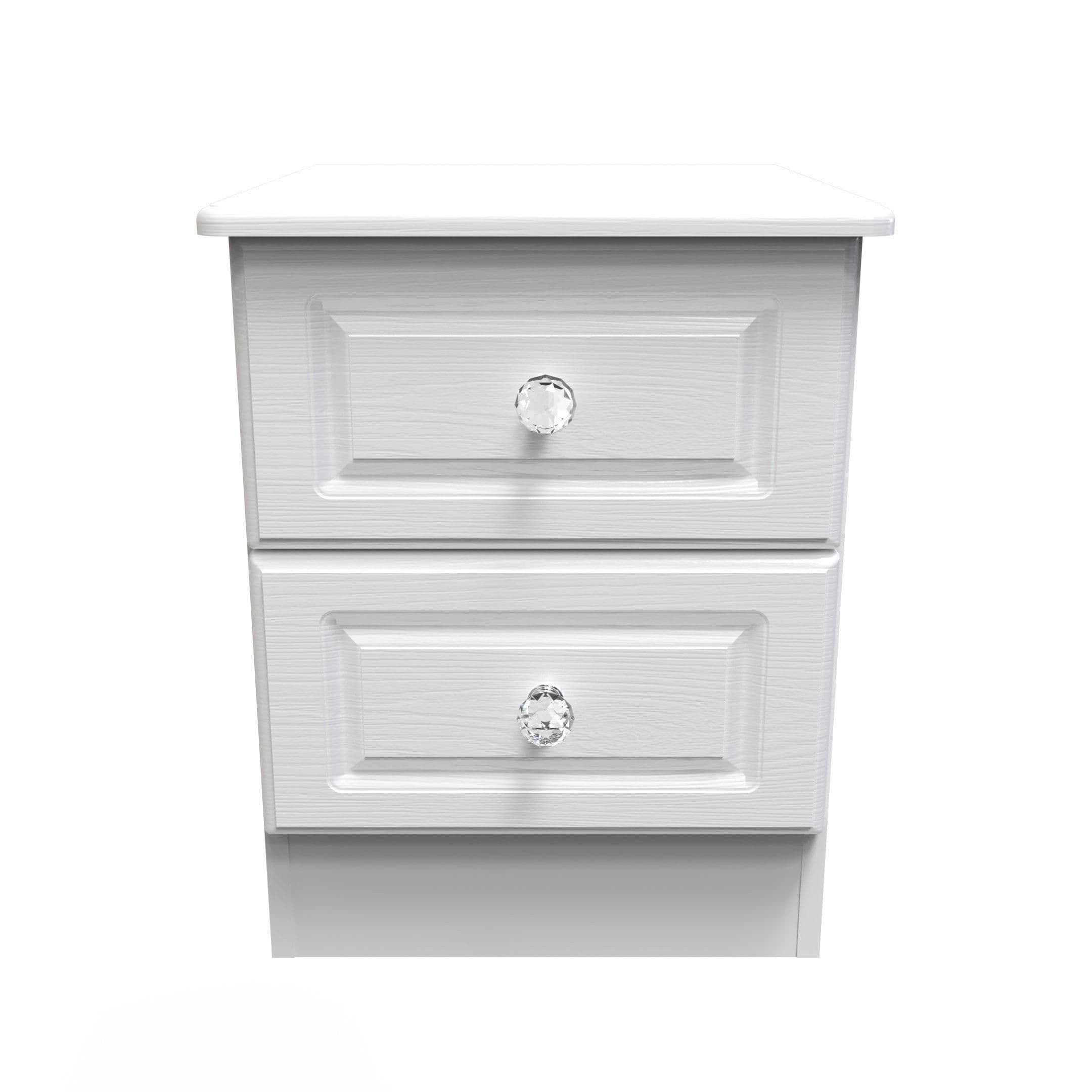 Stratford 2 Drawer Bedside Cab