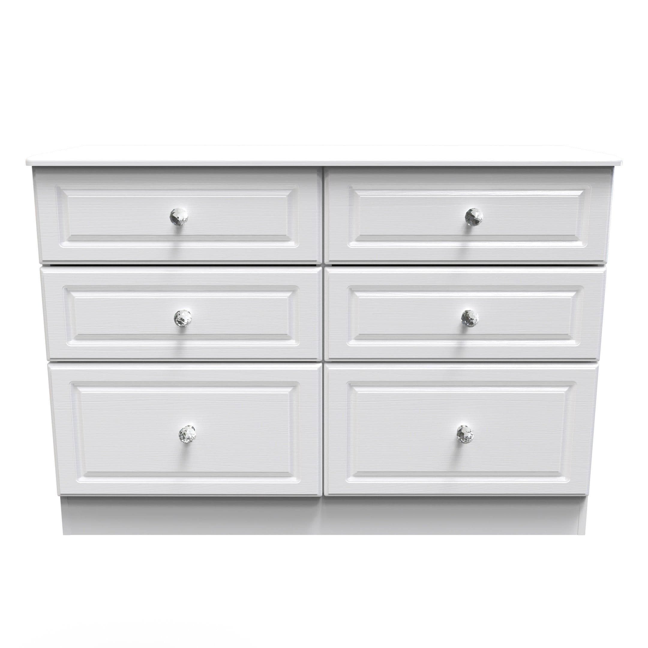 Stratford 6 Drawer Wide Chest