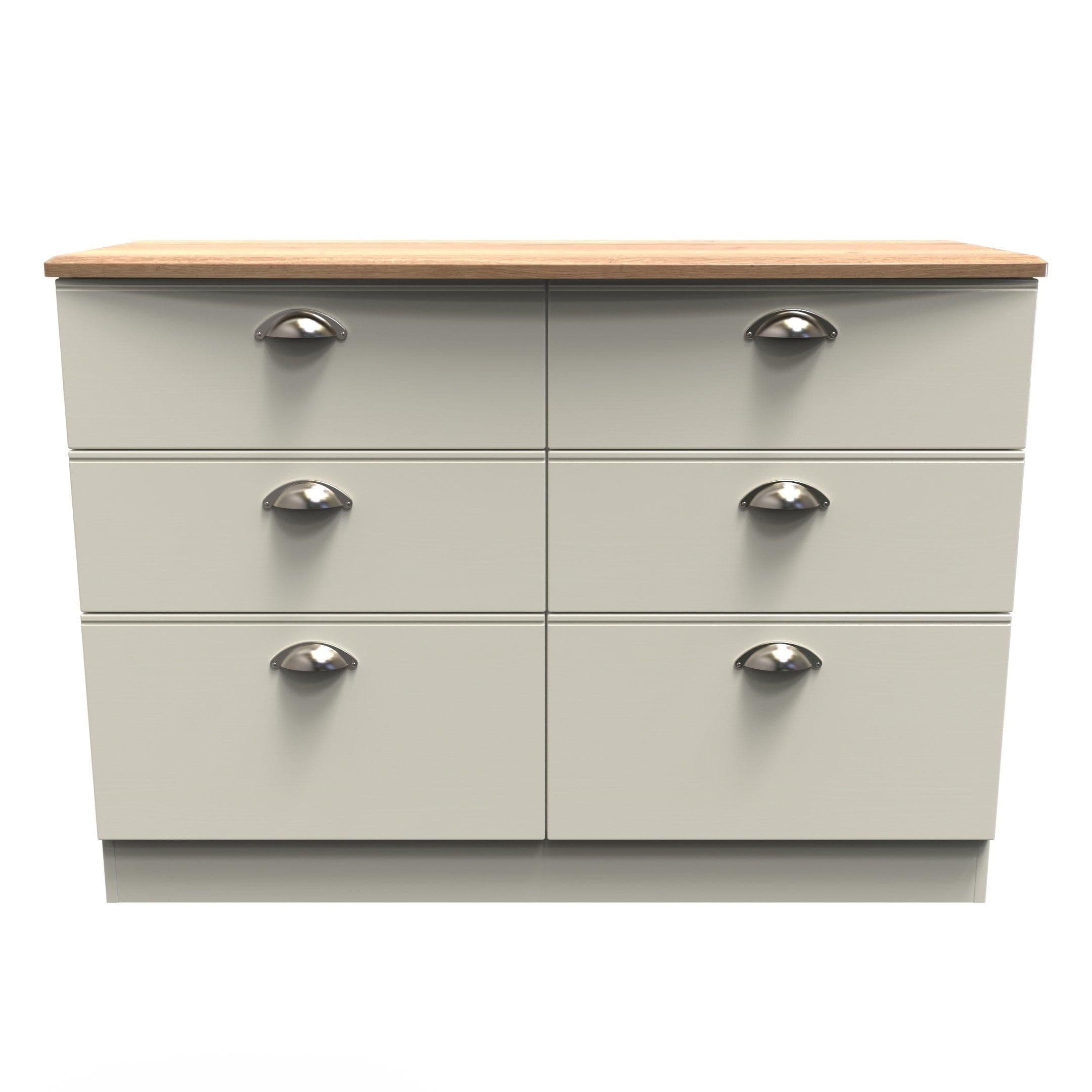 Albert 6 Drawer Wide Chest