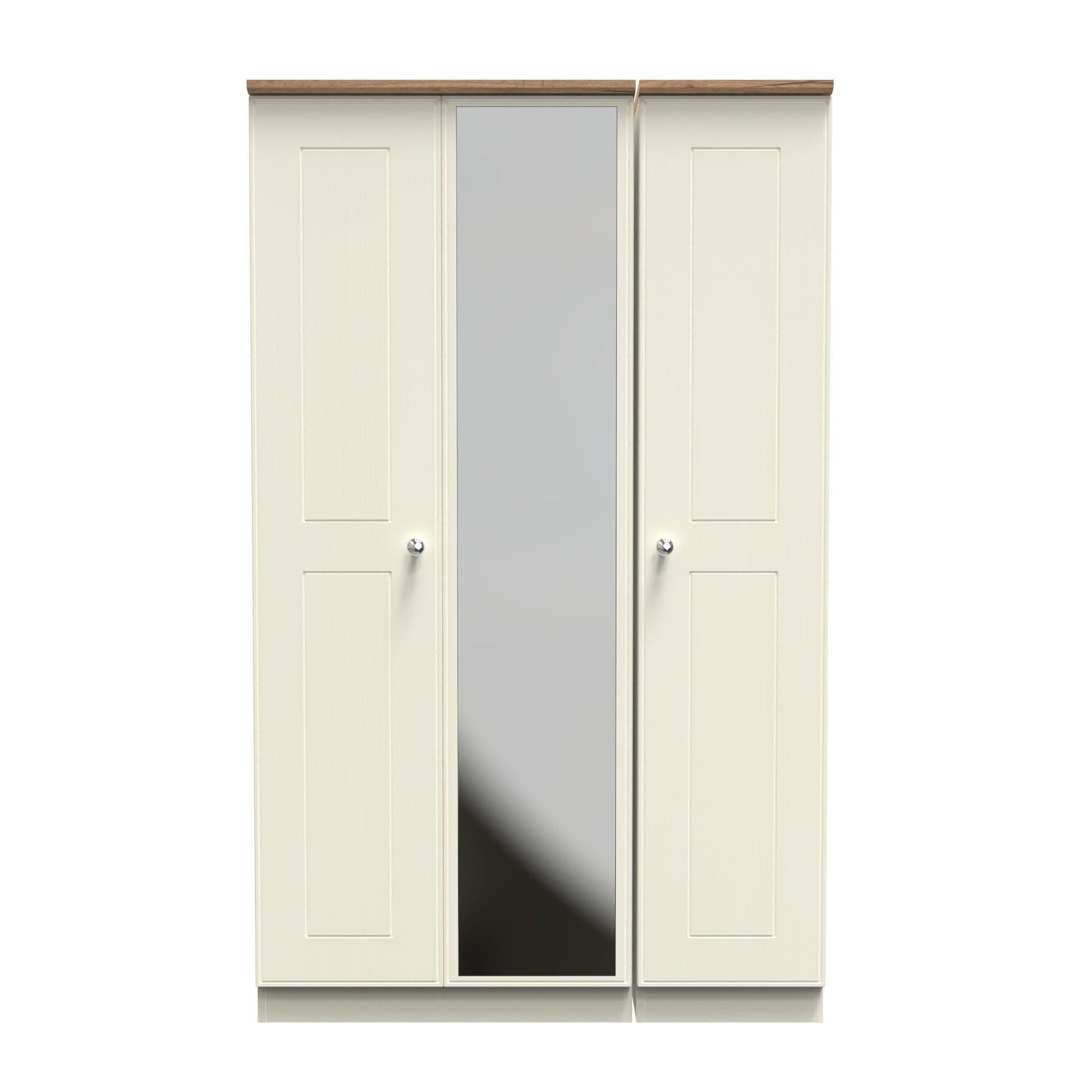 Albert Triple Mirror Wardrobe