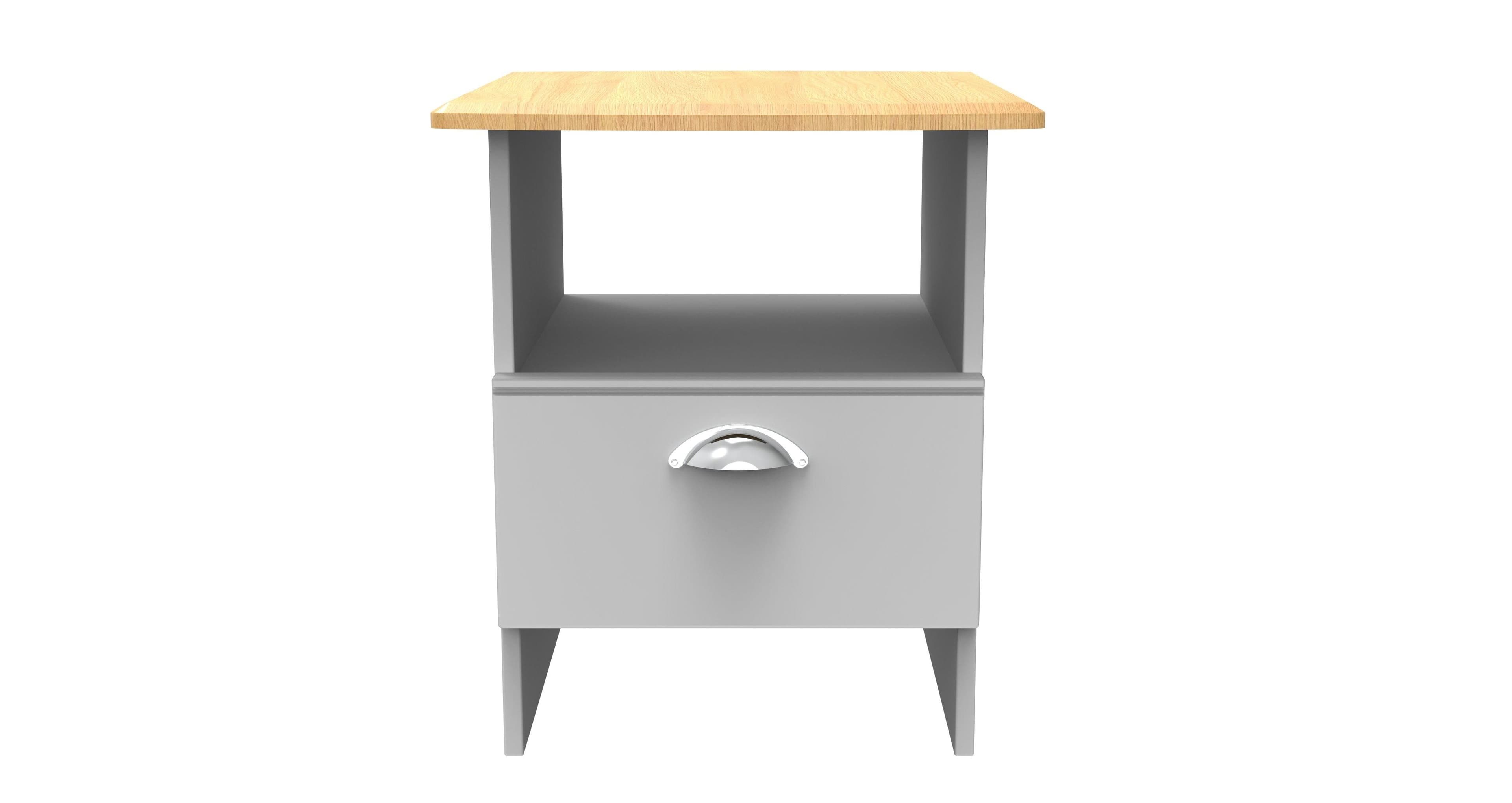 Albert Bottom Drawer Lamp Table