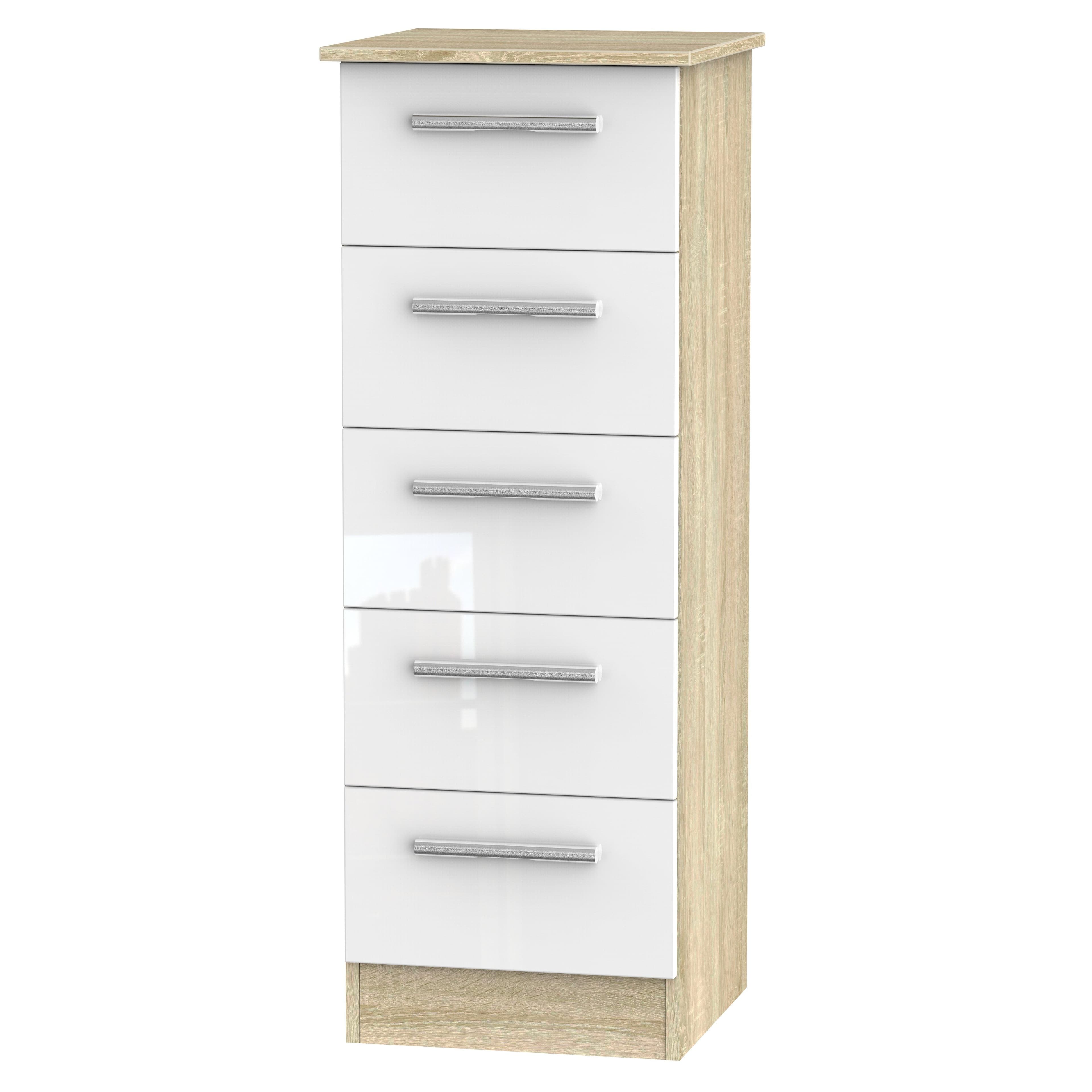 Trent 5 Drawer Tallboy