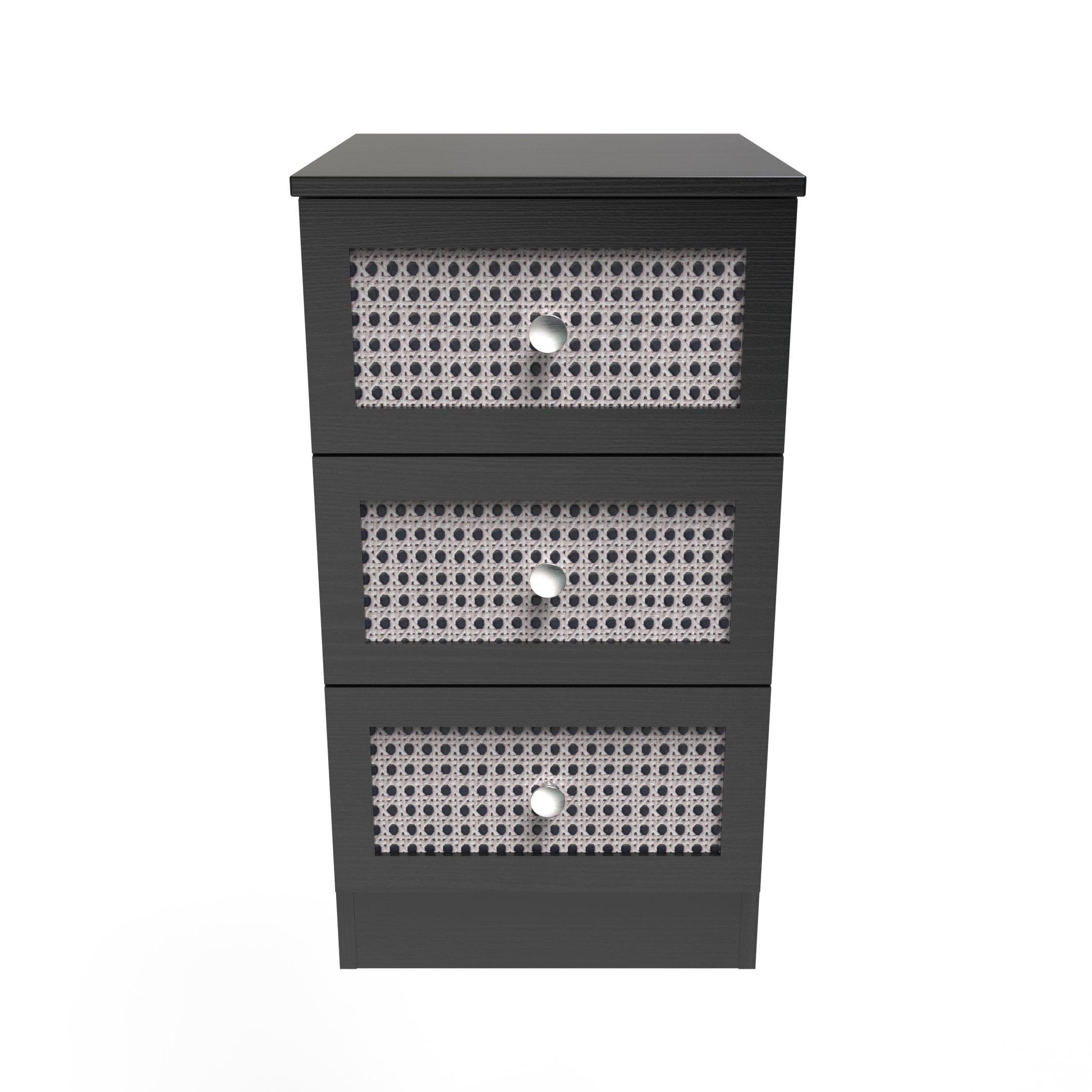 Cairo 3 Drawer Bedside Cab
