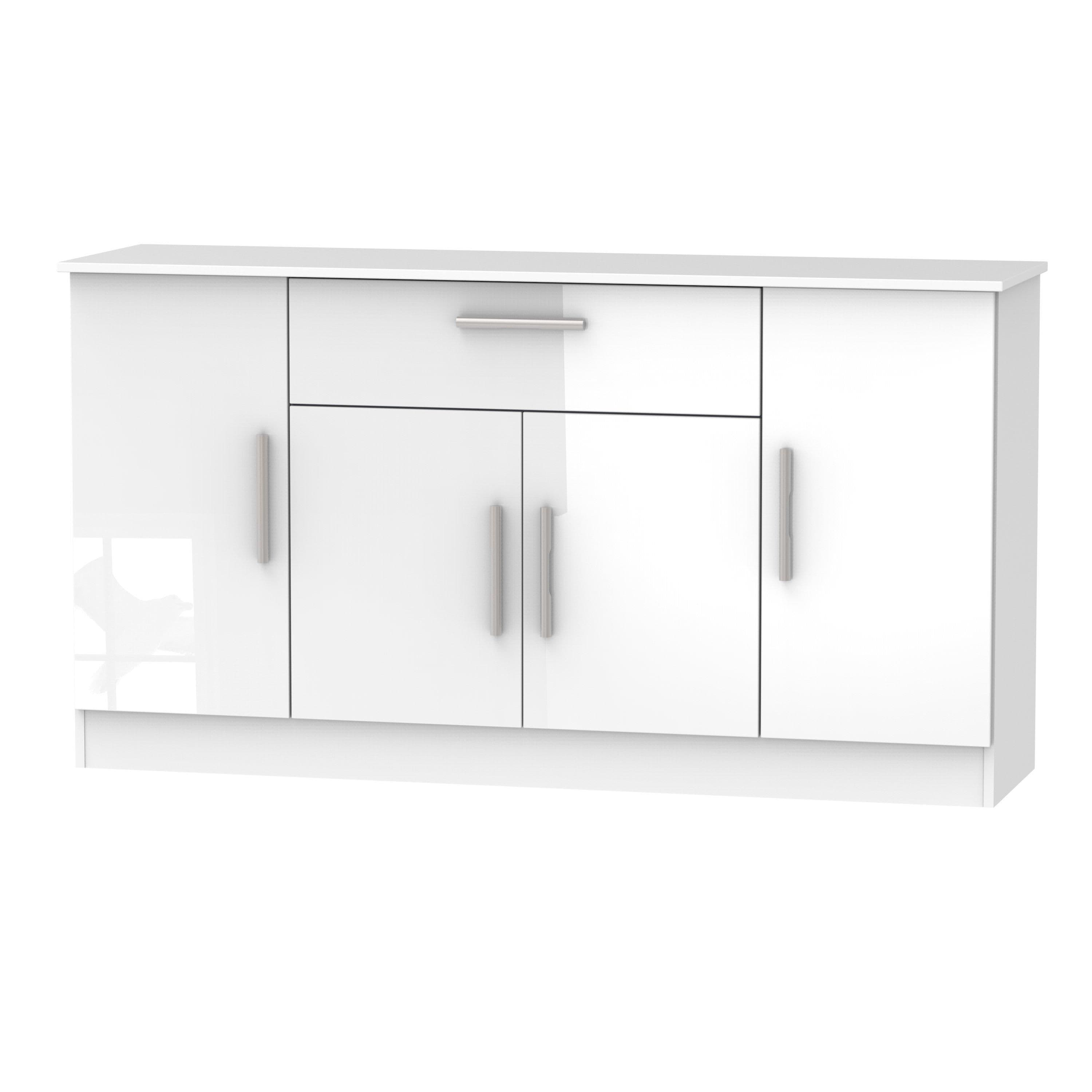 Trent 4 Door 1 Drawer Wide Unit