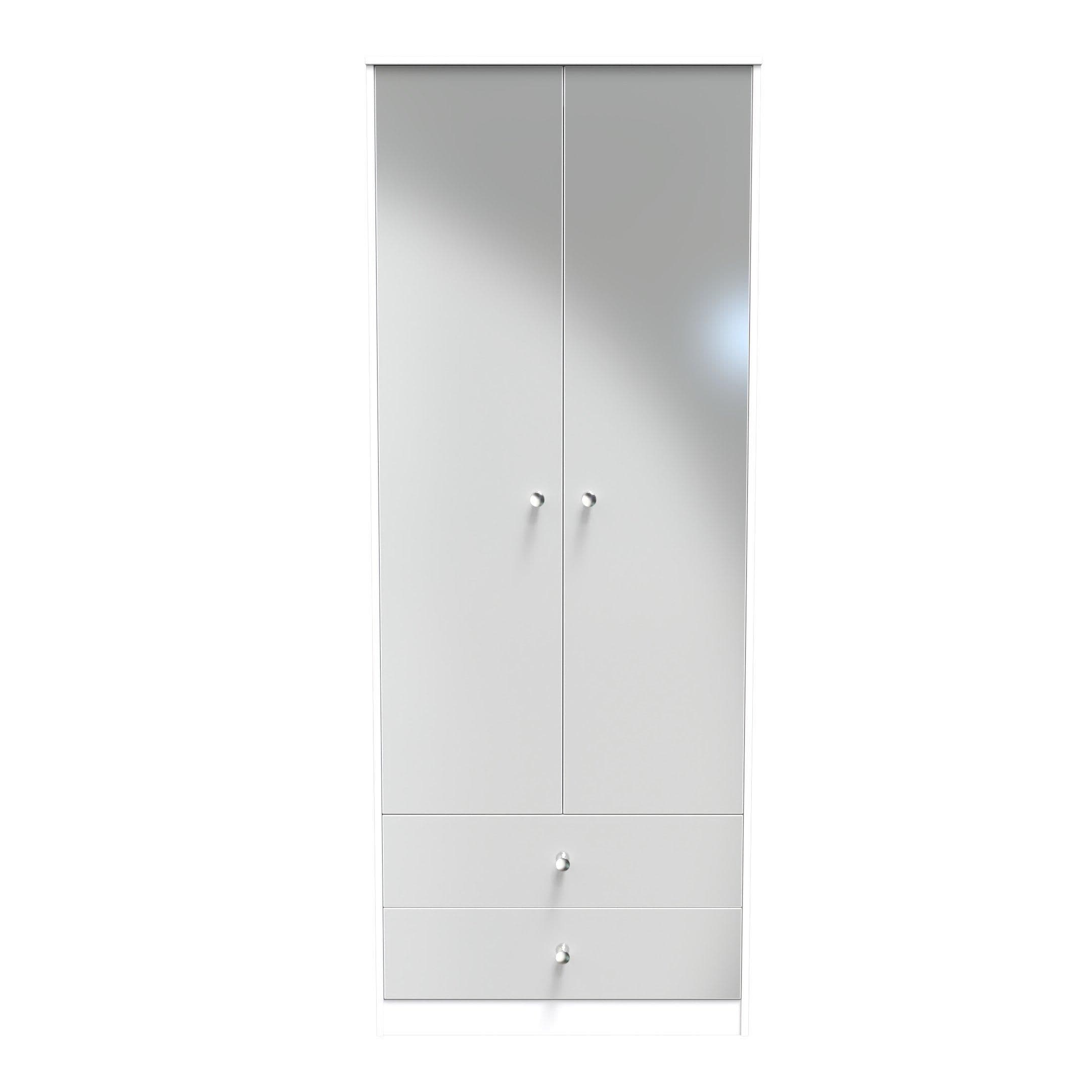Taunton 2 Door 2 Drawer Wardrobe