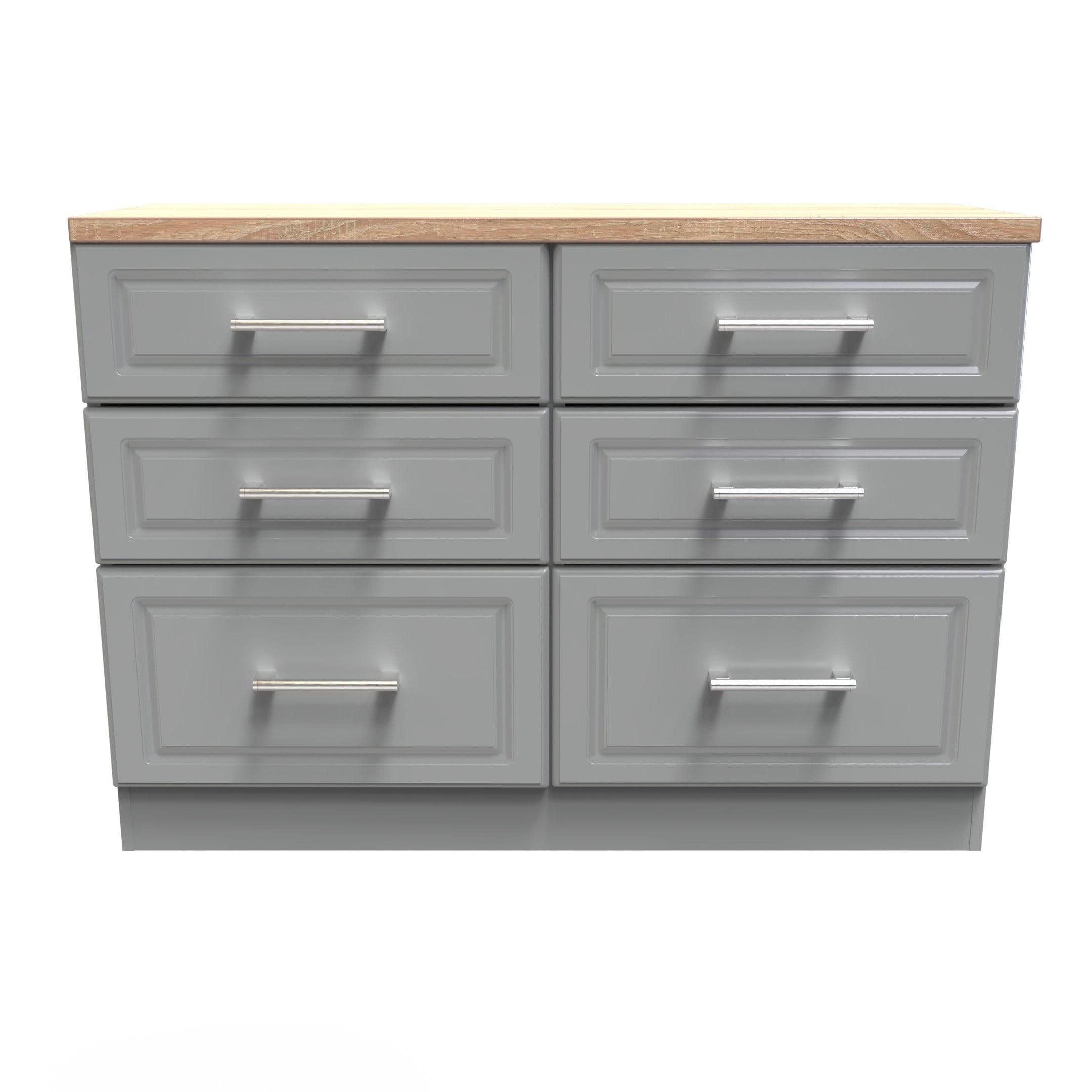 Norfolk 6 Drawer Wide Chest