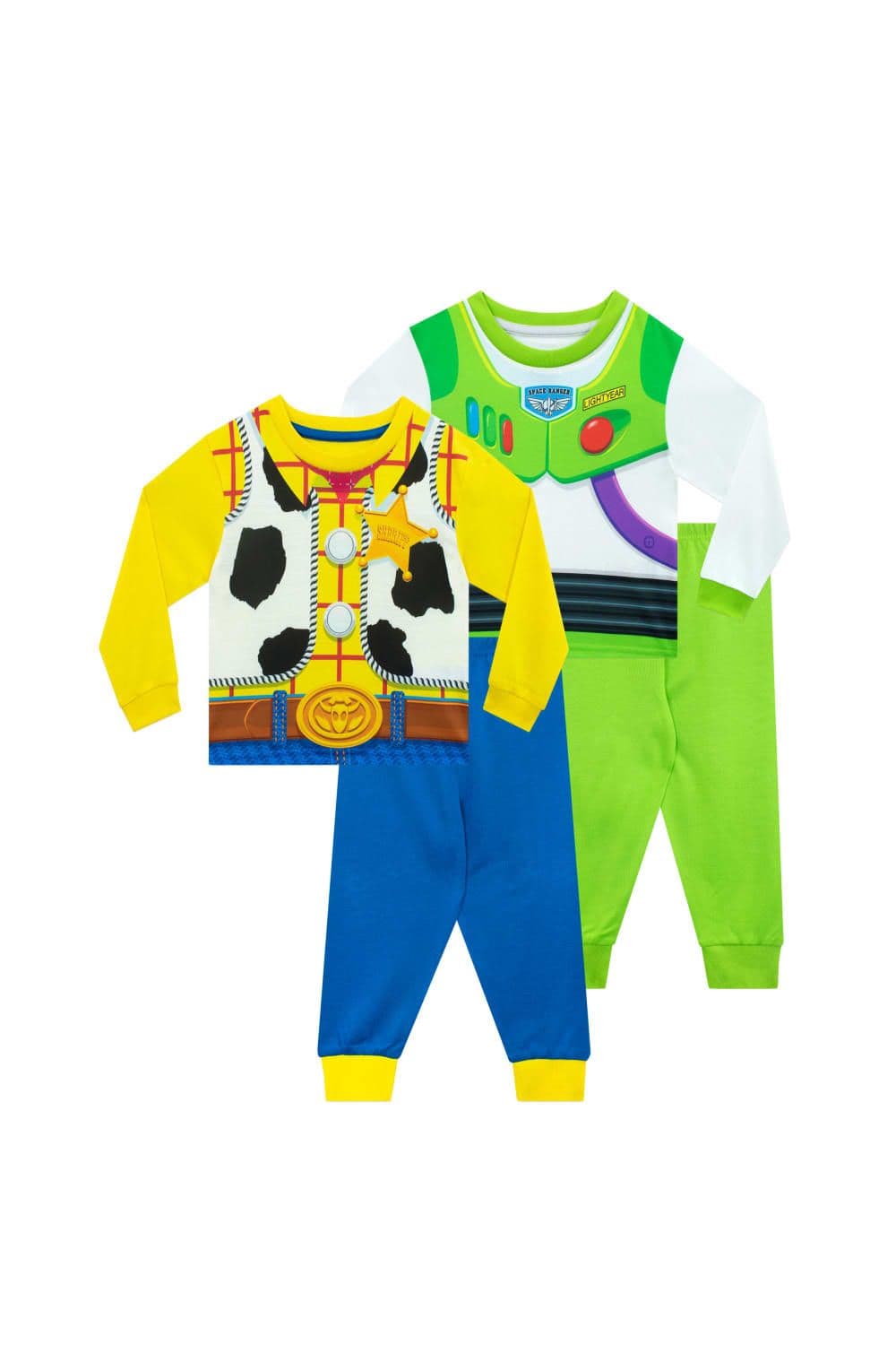 Buzz Lightyear Woody 2 Pack Toy Story Pyjamas