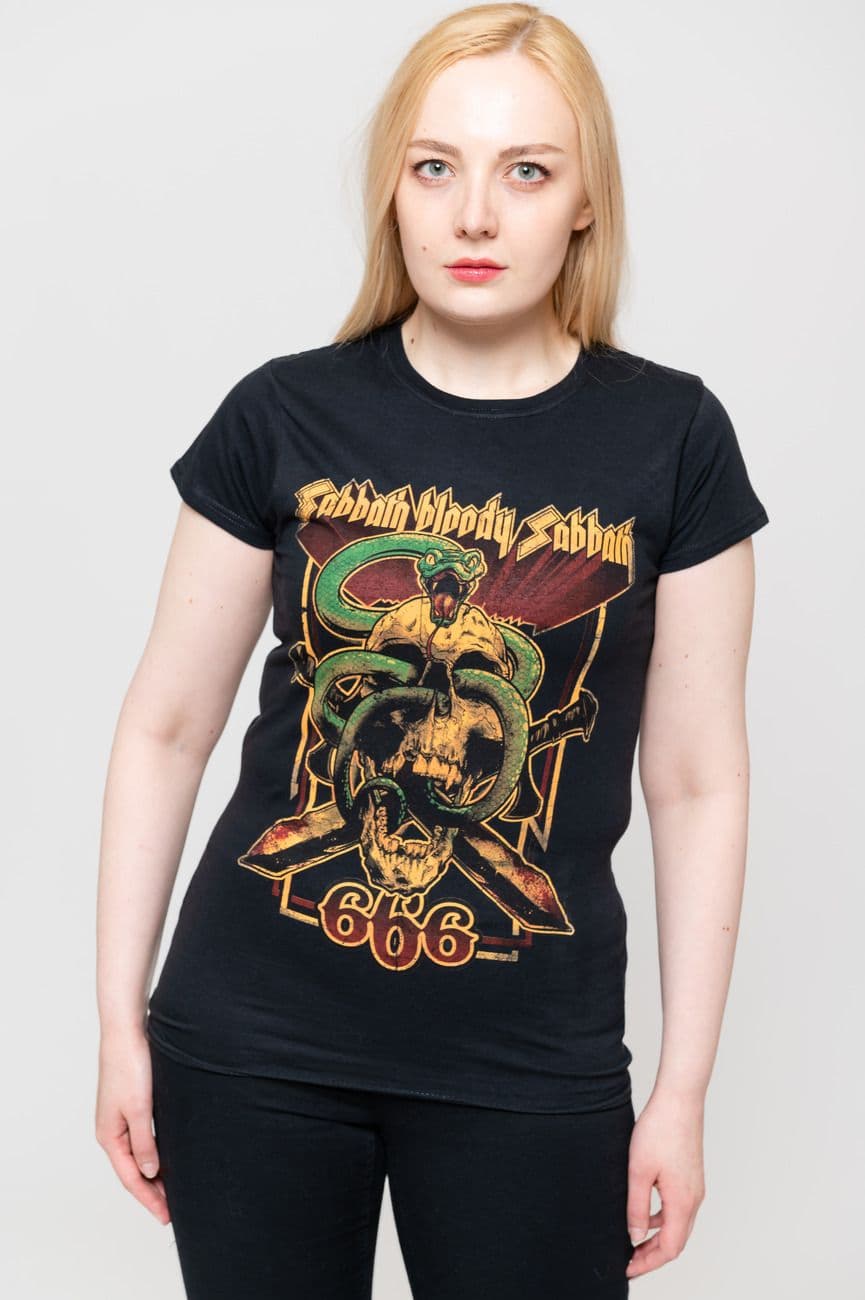 Bloody 666 Skinny Fit T Shirt
