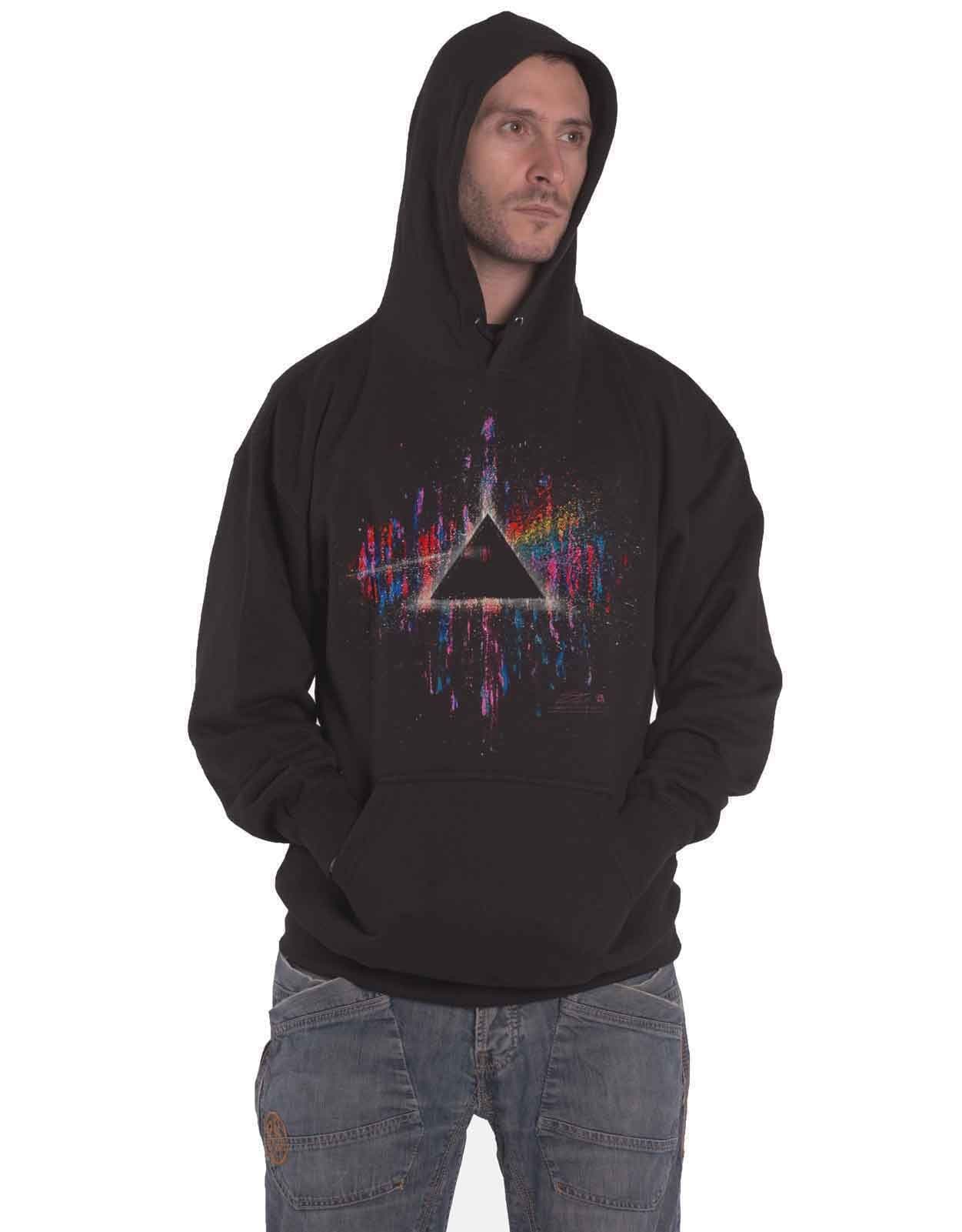 Dark Side Moon Splatter Hoodie