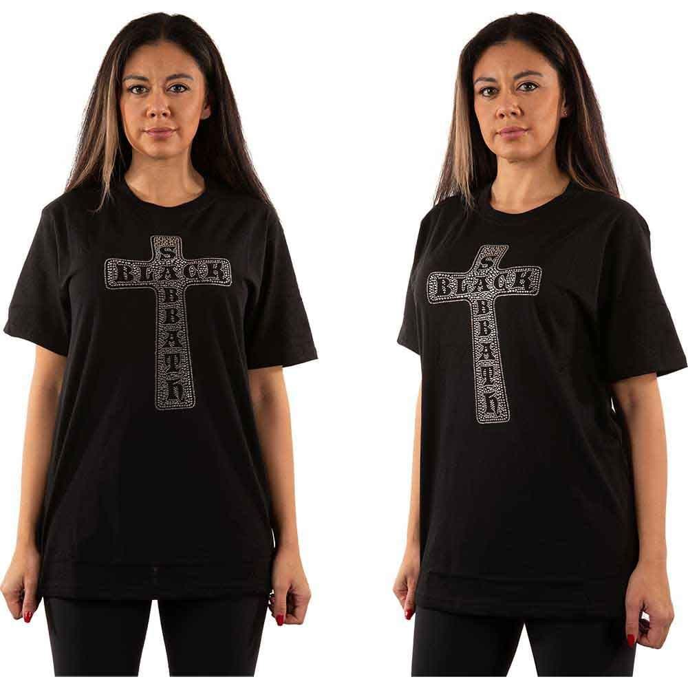 Diamante Cross T Shirt