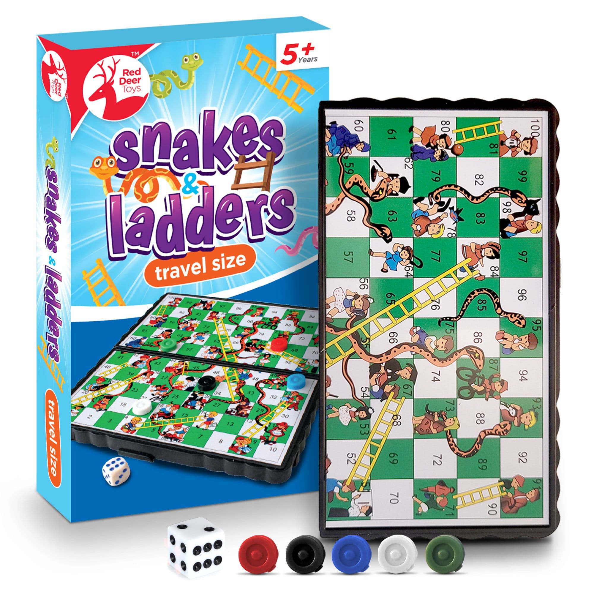 Travel Snakes Ladders Game