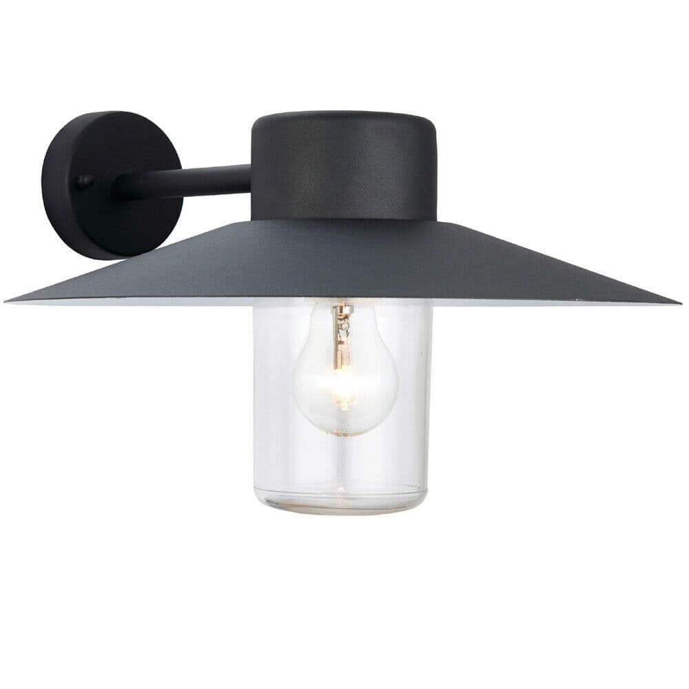 IP44 Outdoor Wall Lamp Steel Modern Porch Lantern Large Fisherman Light