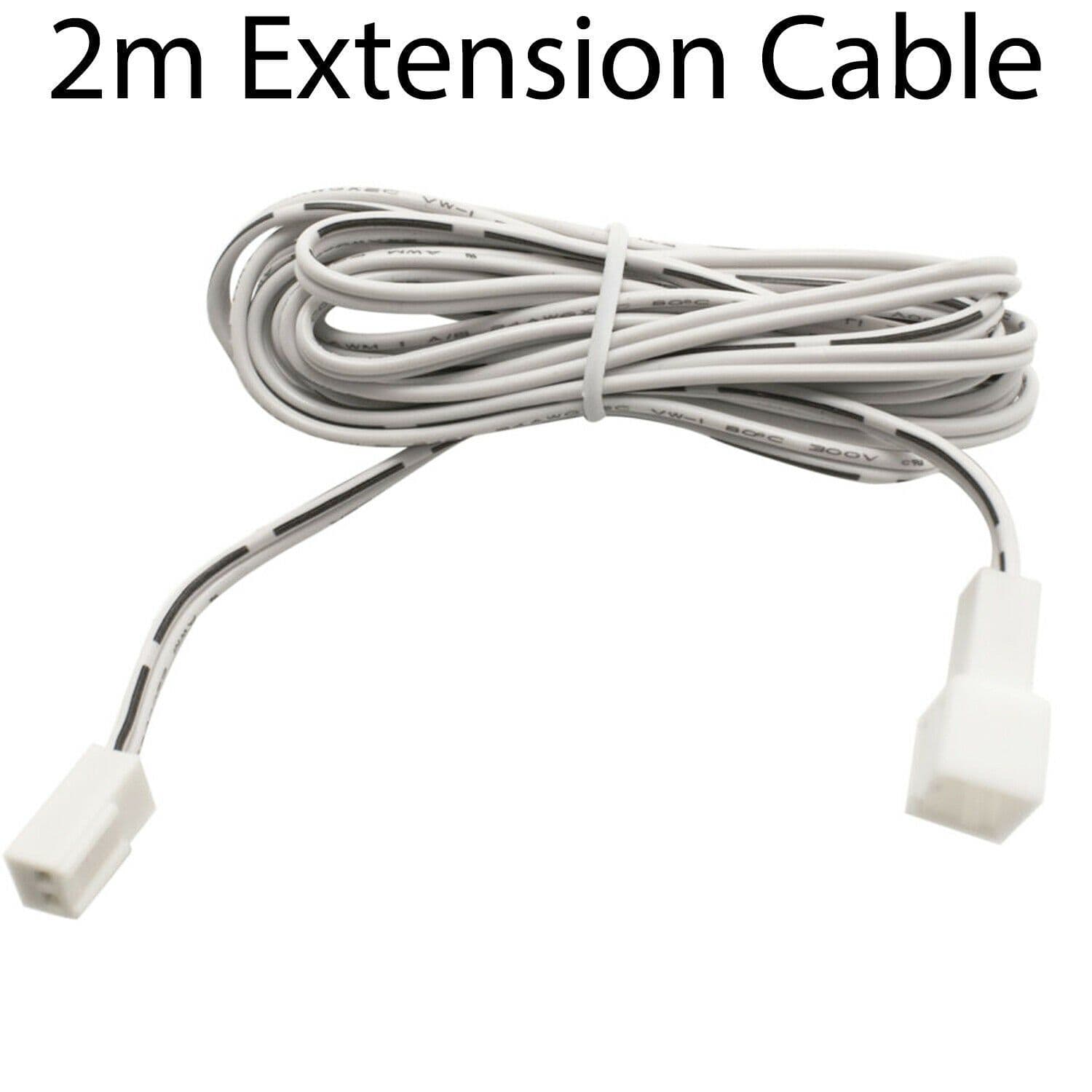 6x 2m LED Driver Extension Cable Lighting Accessories Power Lead