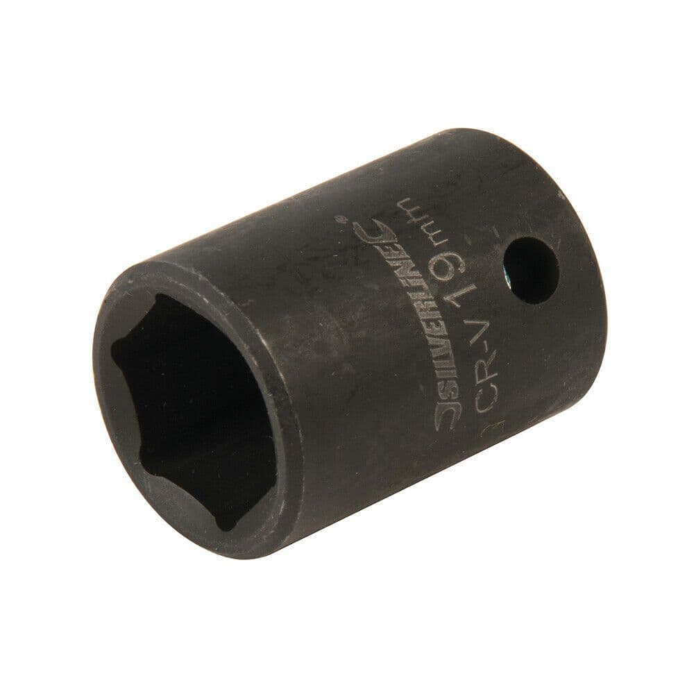 19mm IMPACT Driver Socket 6 Point ½" Ratchet Spanner Bit Steel Square Drive Tool
