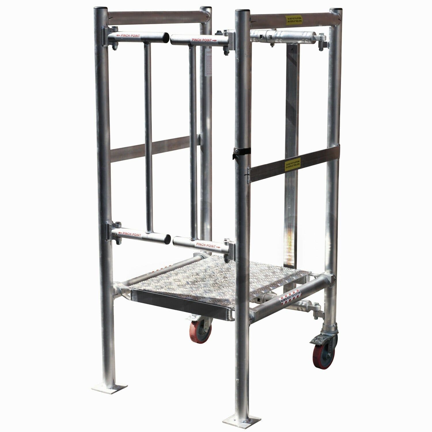 1 Tread Mobile Hop Up Smart Pod 2m Enclosed Guardrail Podium Platform Steps