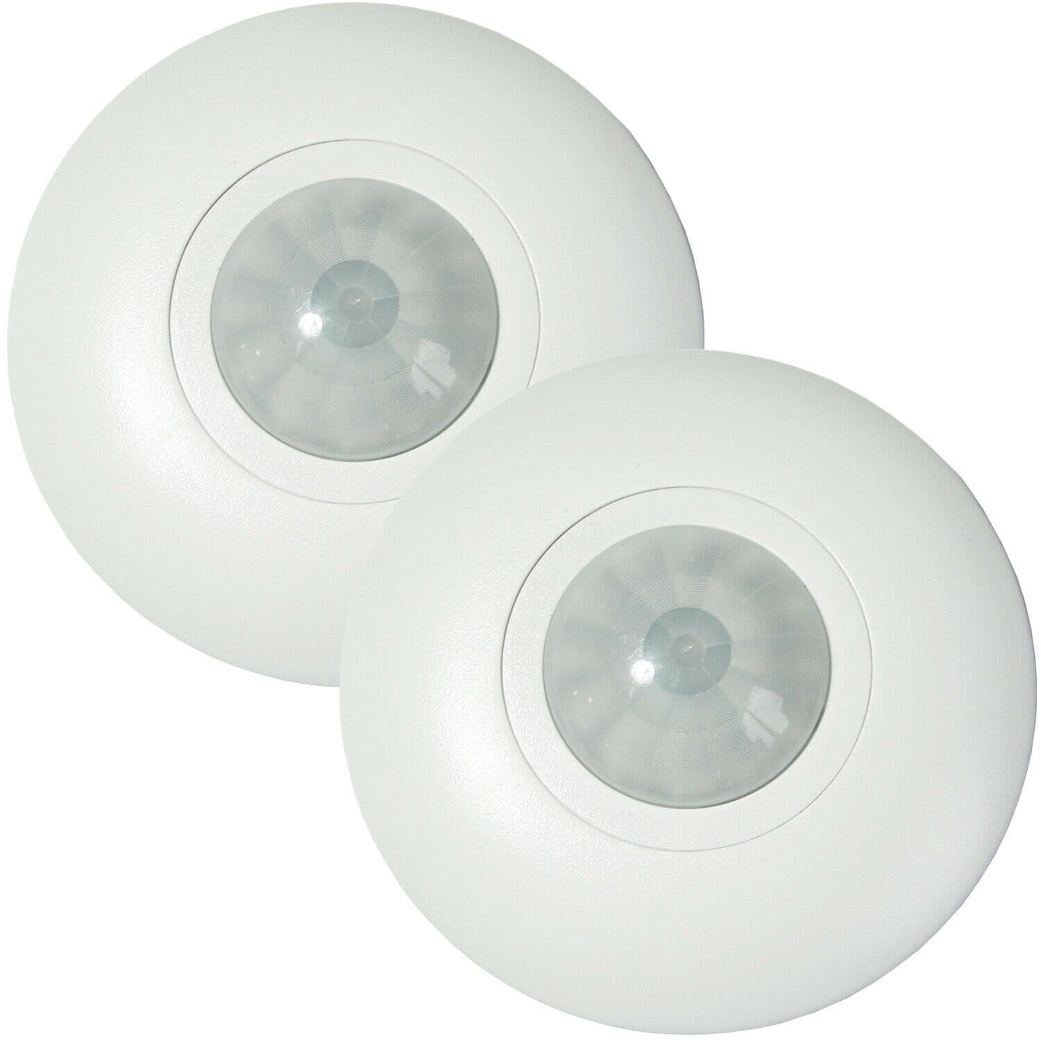 2x Outdoor Bathroom PIR Occupancy Sensor Automatic Timer Reset Light Switch
