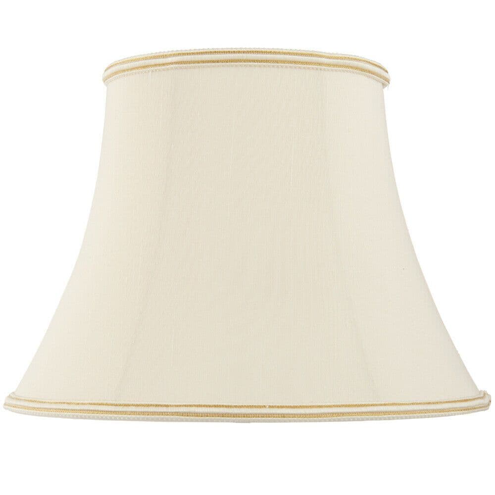 20" Bowed Oval Handmade Lamp Shade Fabric Classic Table Light Bulb Cover