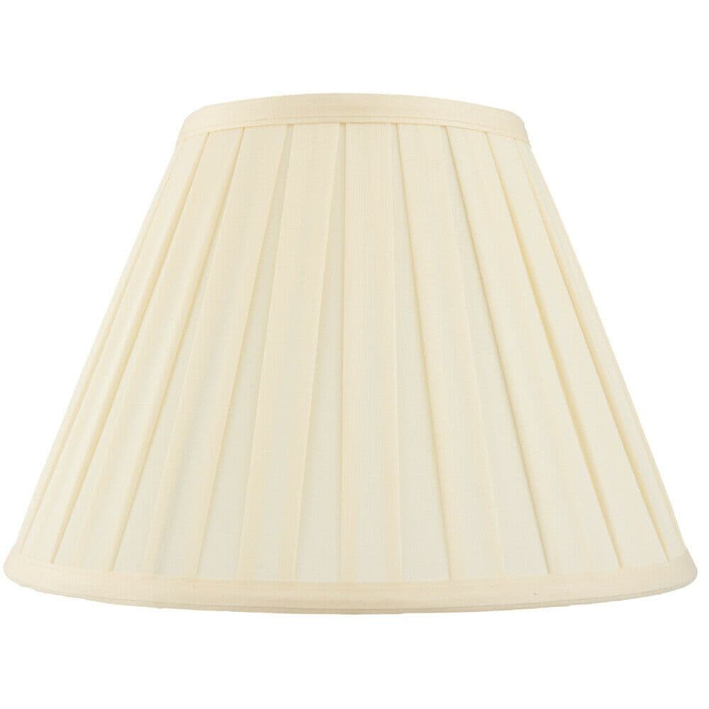 6" Tapered Drum Lamp Shade Box Pleated Fabric Cover Chandelier Clip on