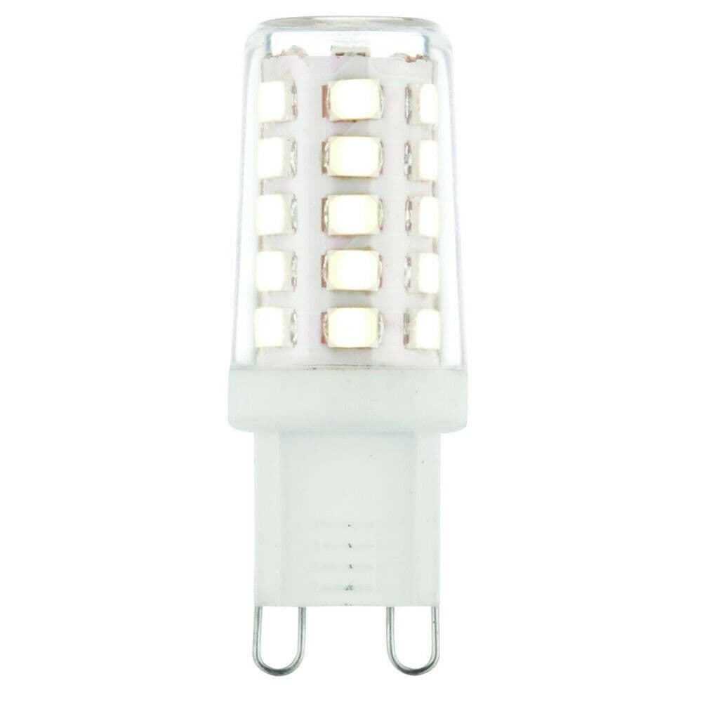 2.3W LED G9 Light Bulb Clear Cool 4000K 220 Lumen Mini Small Indoor Lamp