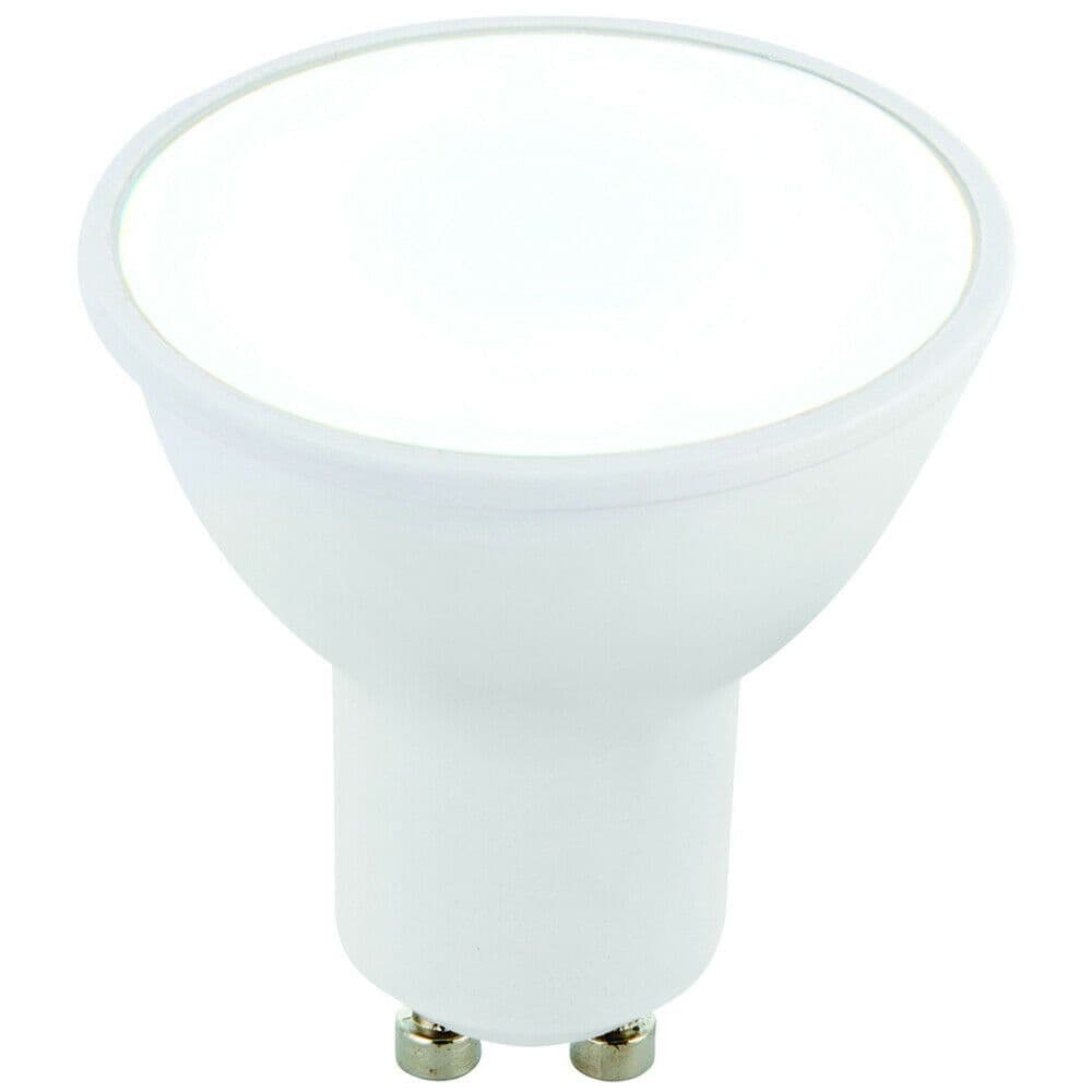 6W LED GU10 Light Bulb Frosted Daylight 6000K 460 Lumen Outdoor & Bathroom