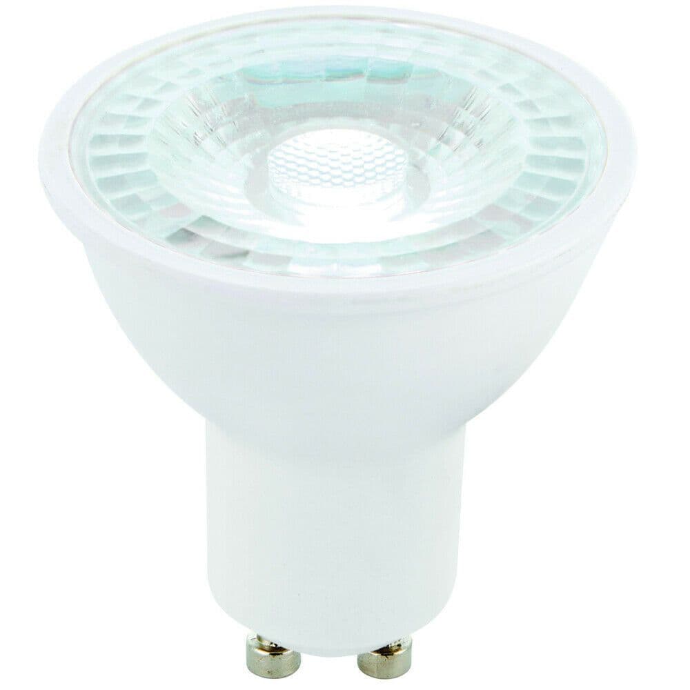 6W LED DIMMABLE GU10 Light Bulb Daylight 6000K Outdoor & Bathroom Lamp