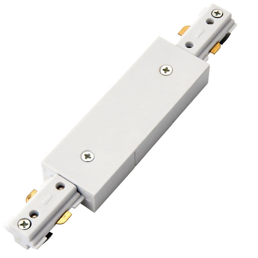 Commercial Track Light Central Connector 180mm Length ABS Rail System