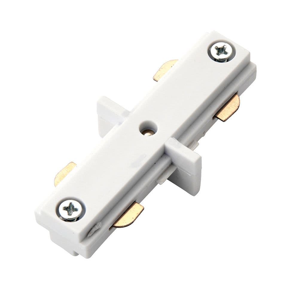 Commercial Track Light Internal Connector 79mm Length ABS Rail System