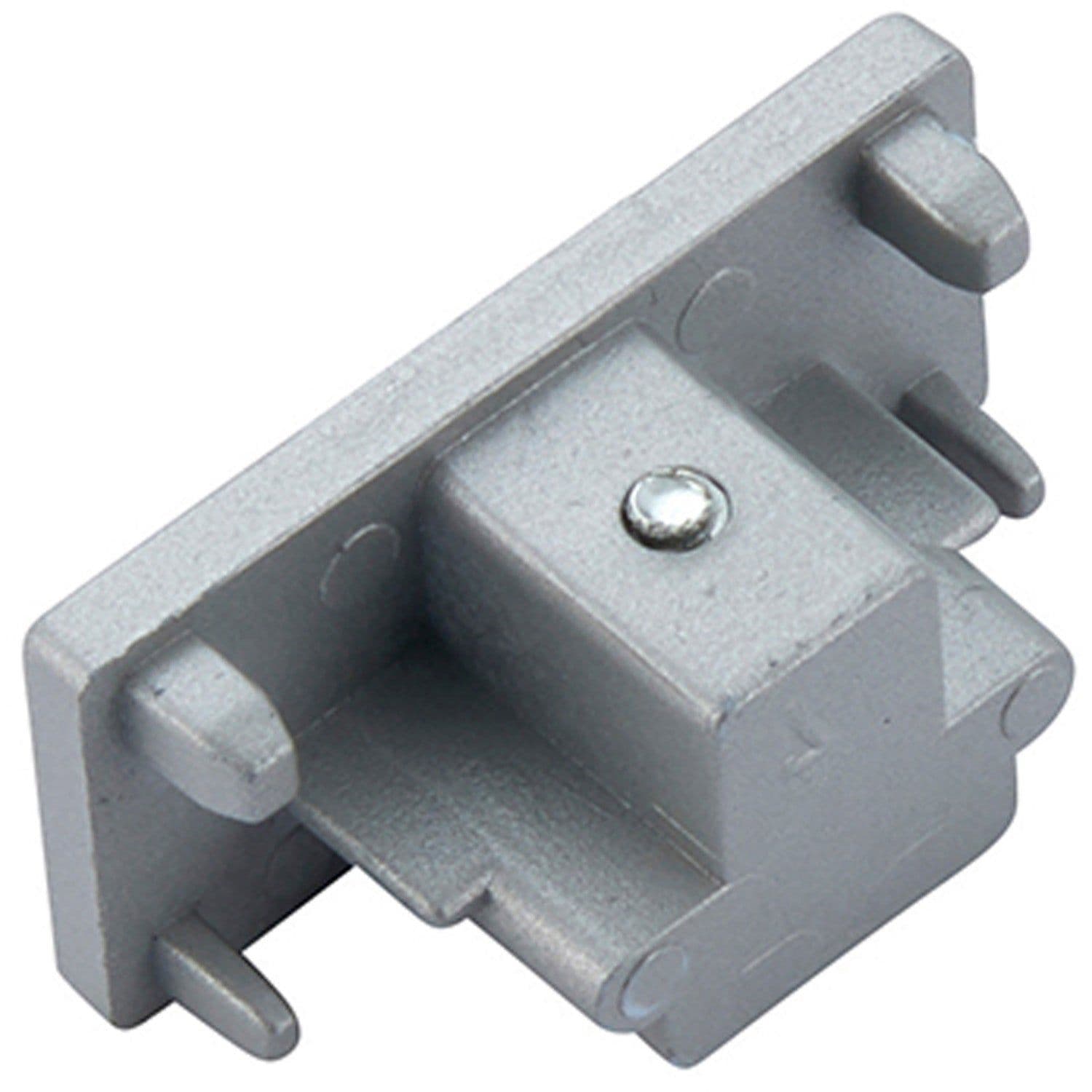 Commercial Track Light Dead End Connector Single Circuit Rail System