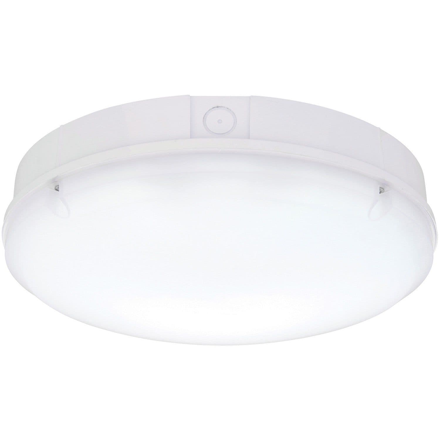 Gloss IP65 Bulkhead Light 18W CCT SMD LED Module 300mm Diameter