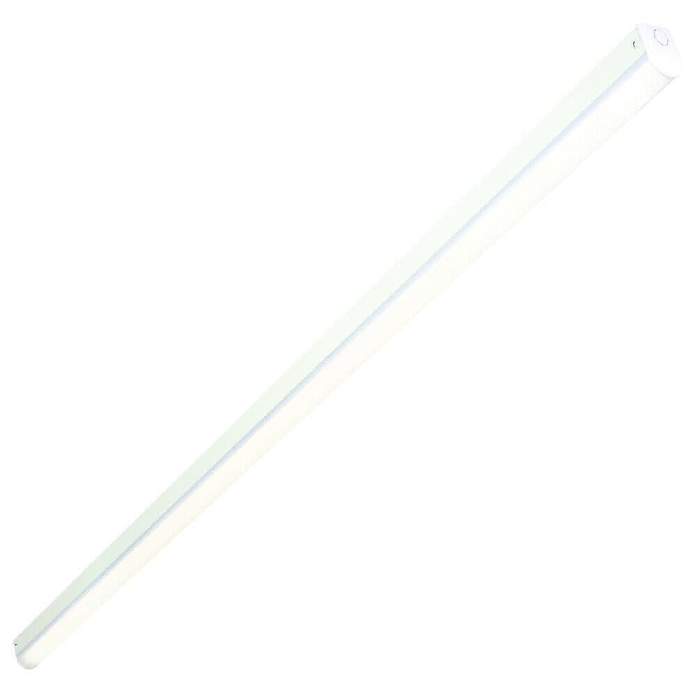 6ft SINGLE LED Ceiling Batten Strip Light 3HR EMERGENCY 54W Cool 7100Lm